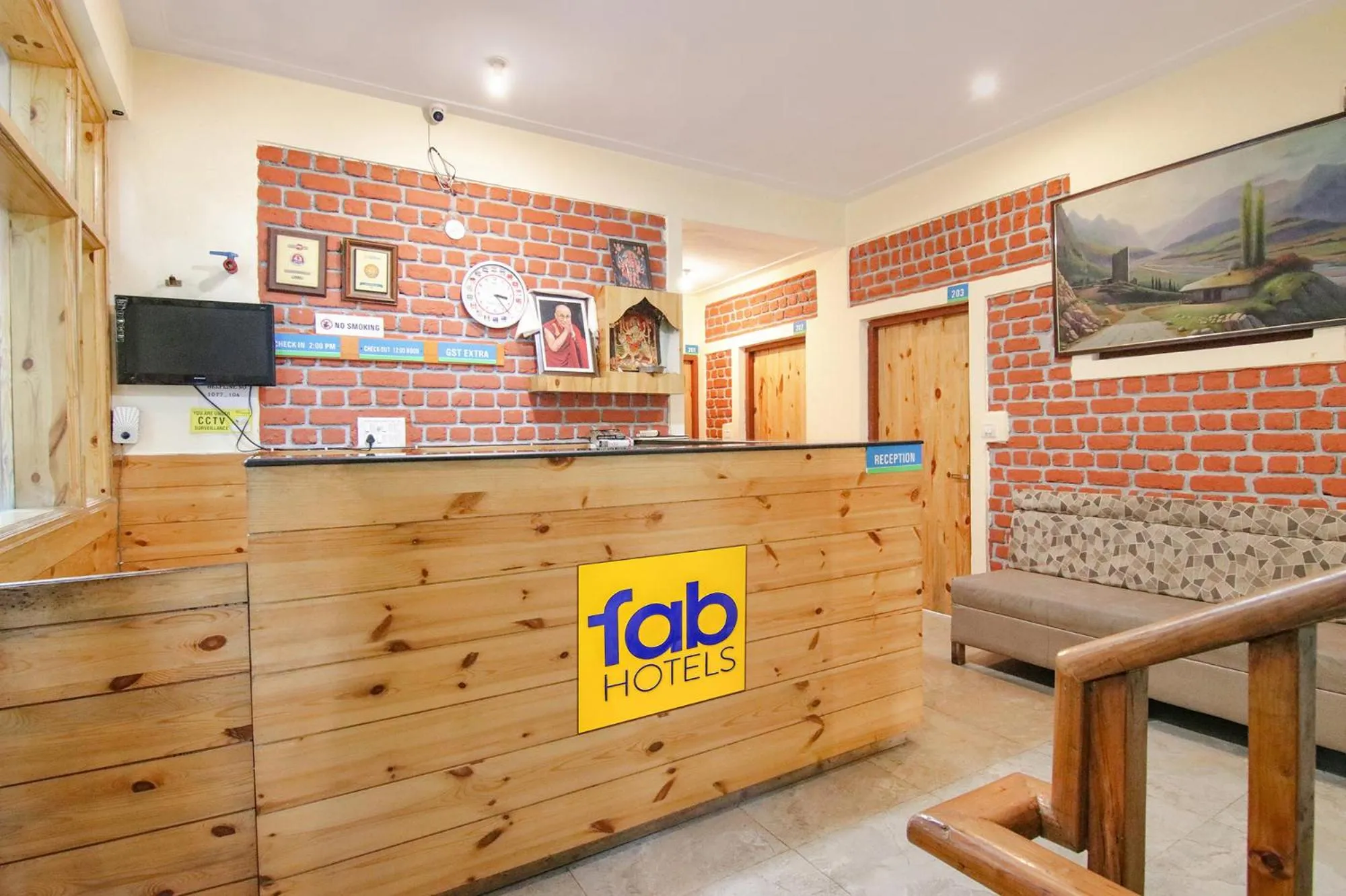 Lobby or reception in White Water Inn Mcleodganj