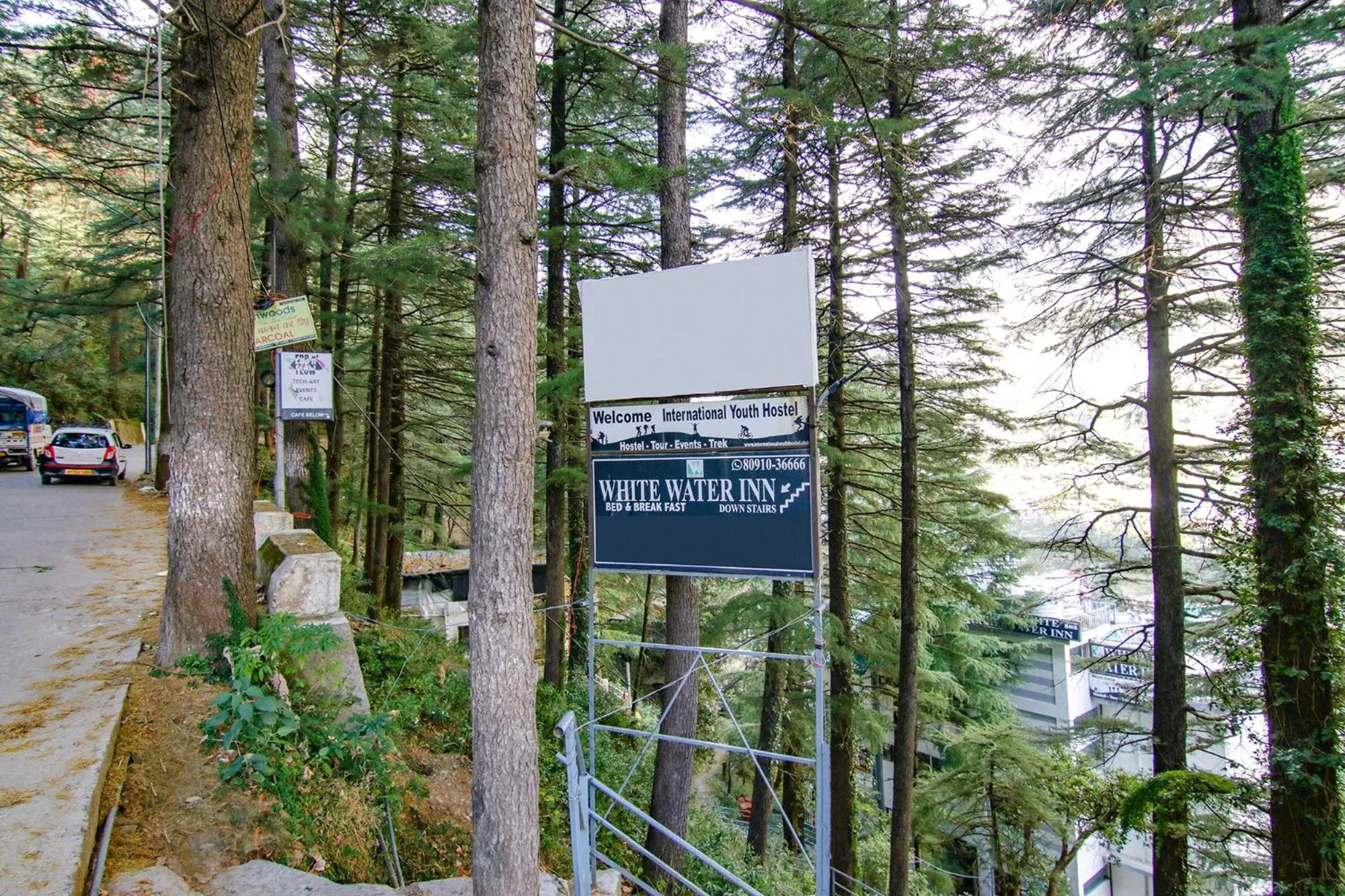 View (from property/room) in White Water Inn Mcleodganj