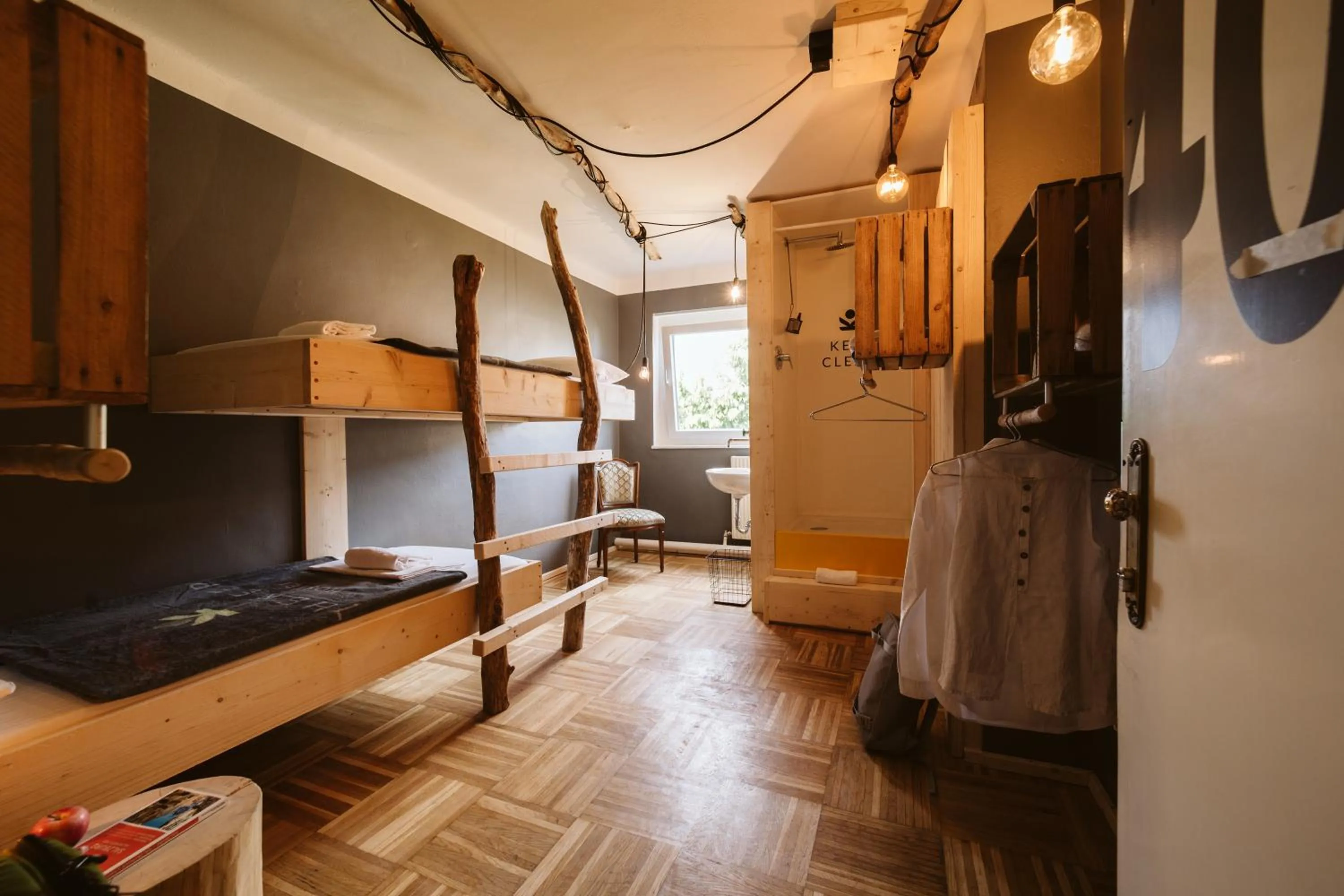 bunk bed, Bed in The Keep Eco Rooms