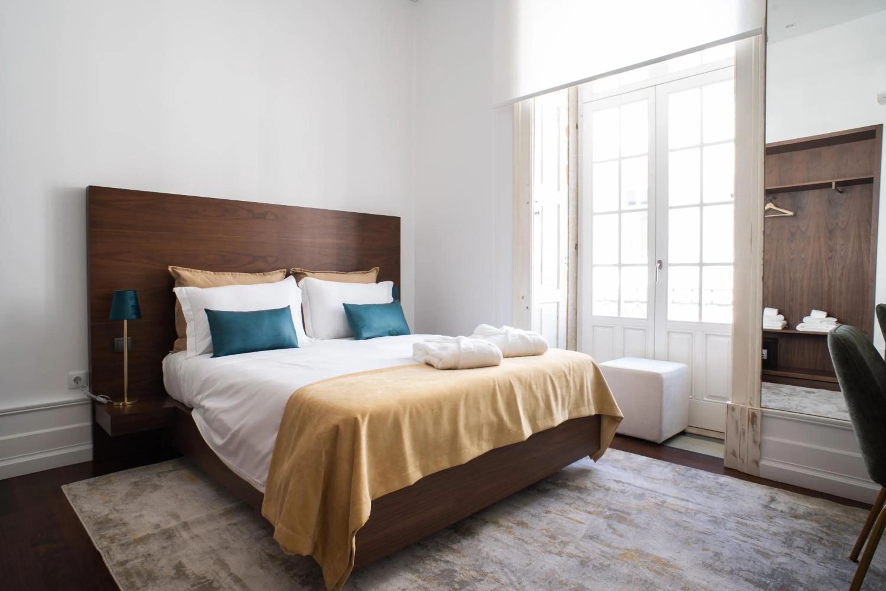 Bedroom, Bed in D'Autor Apartments Alegria