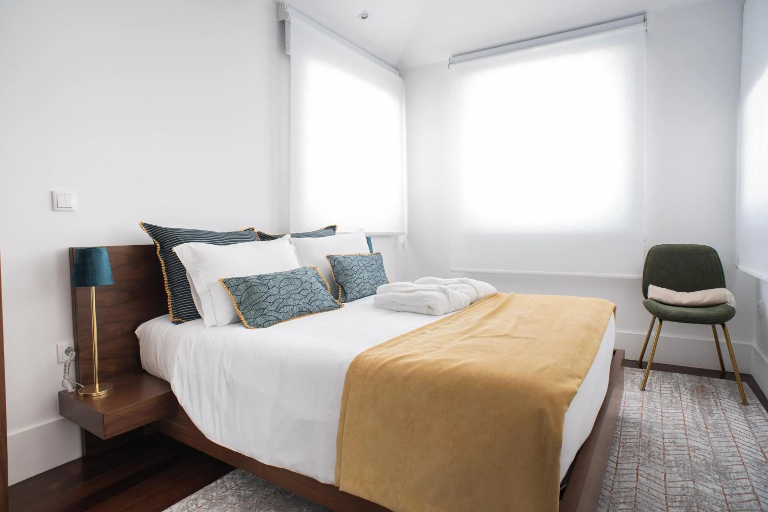 Bedroom, Bed in D'Autor Apartments Alegria