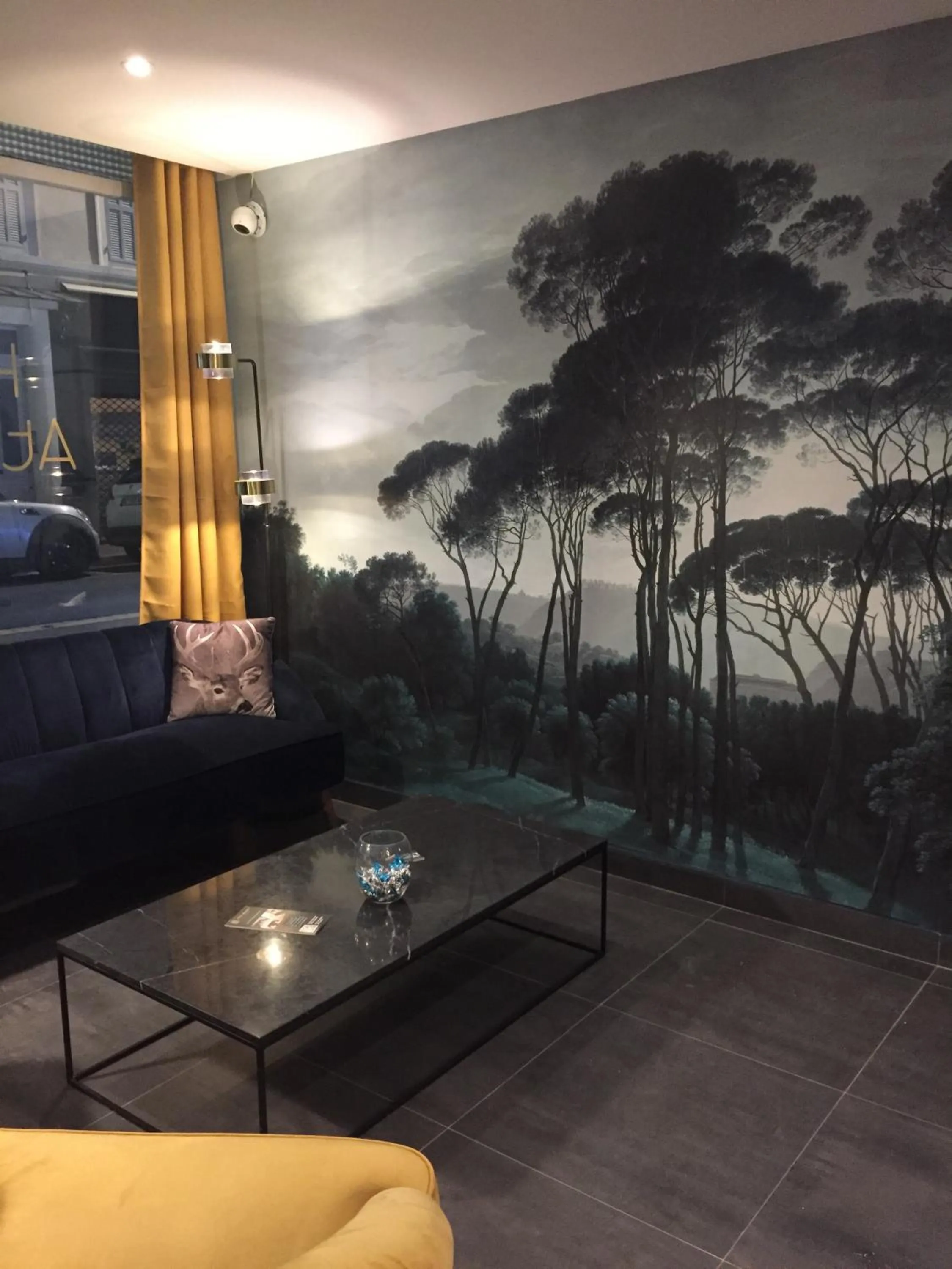 Seating area in ATH hôtel Athénée