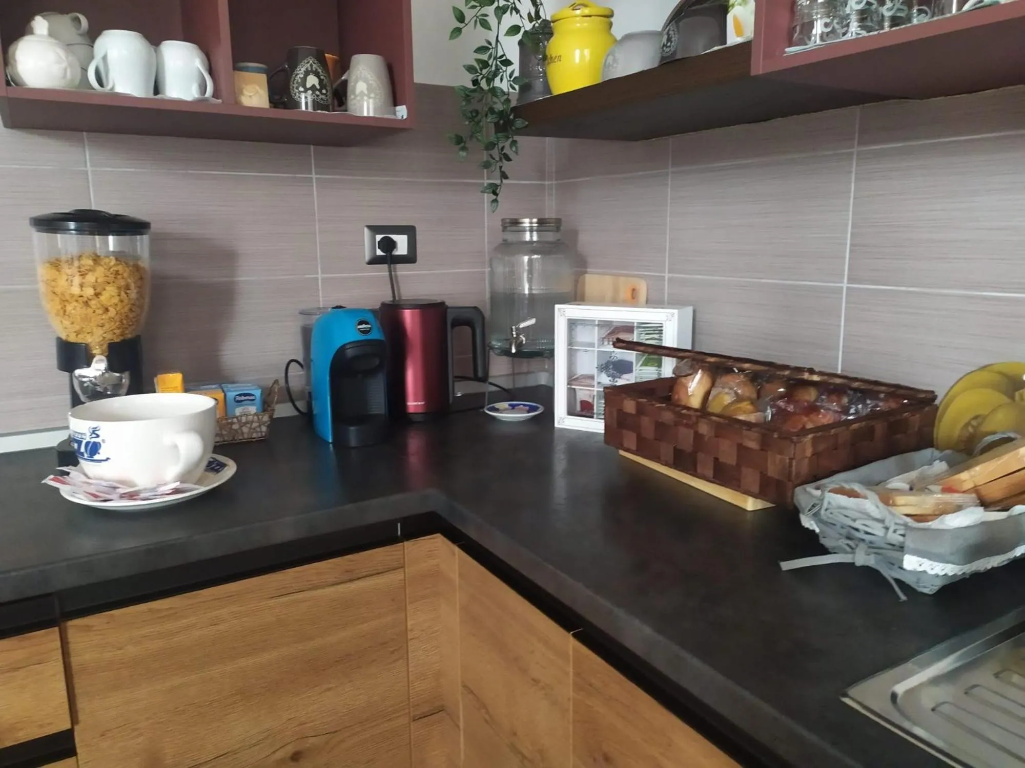 Coffee/tea facilities in B&B Libellula