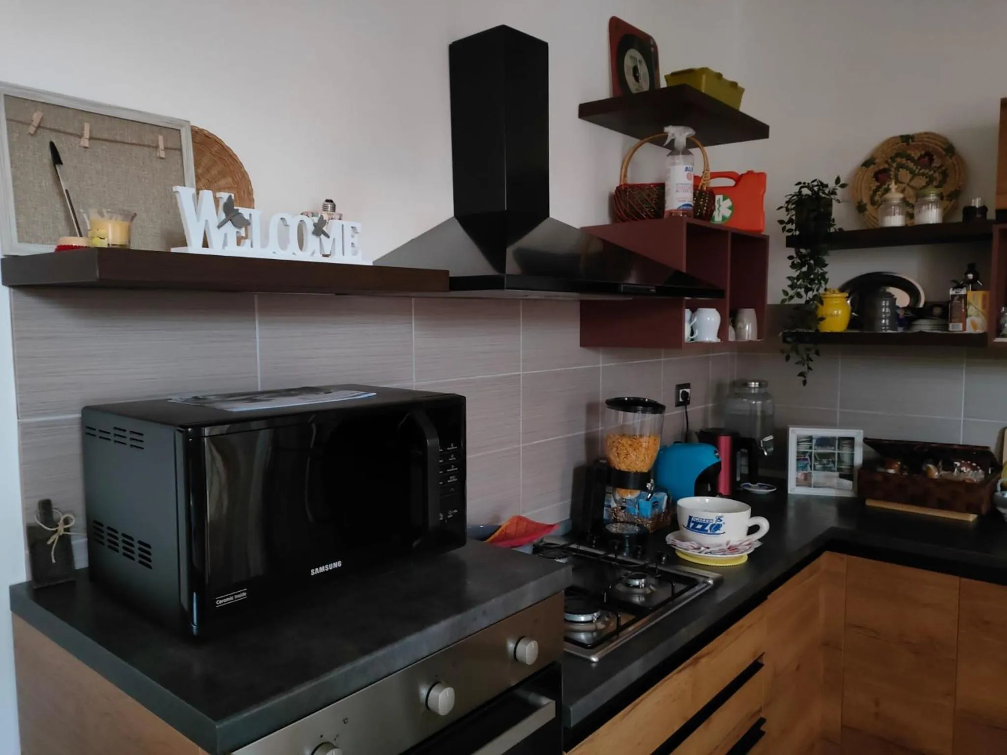 Coffee/tea facilities in B&B Libellula