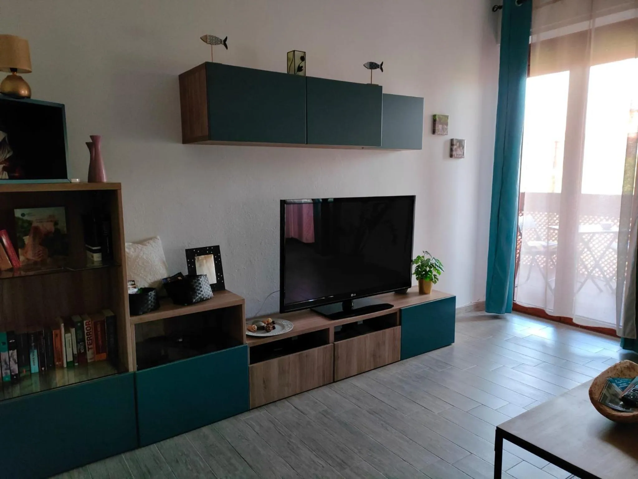 Communal lounge/ TV room in B&B Libellula