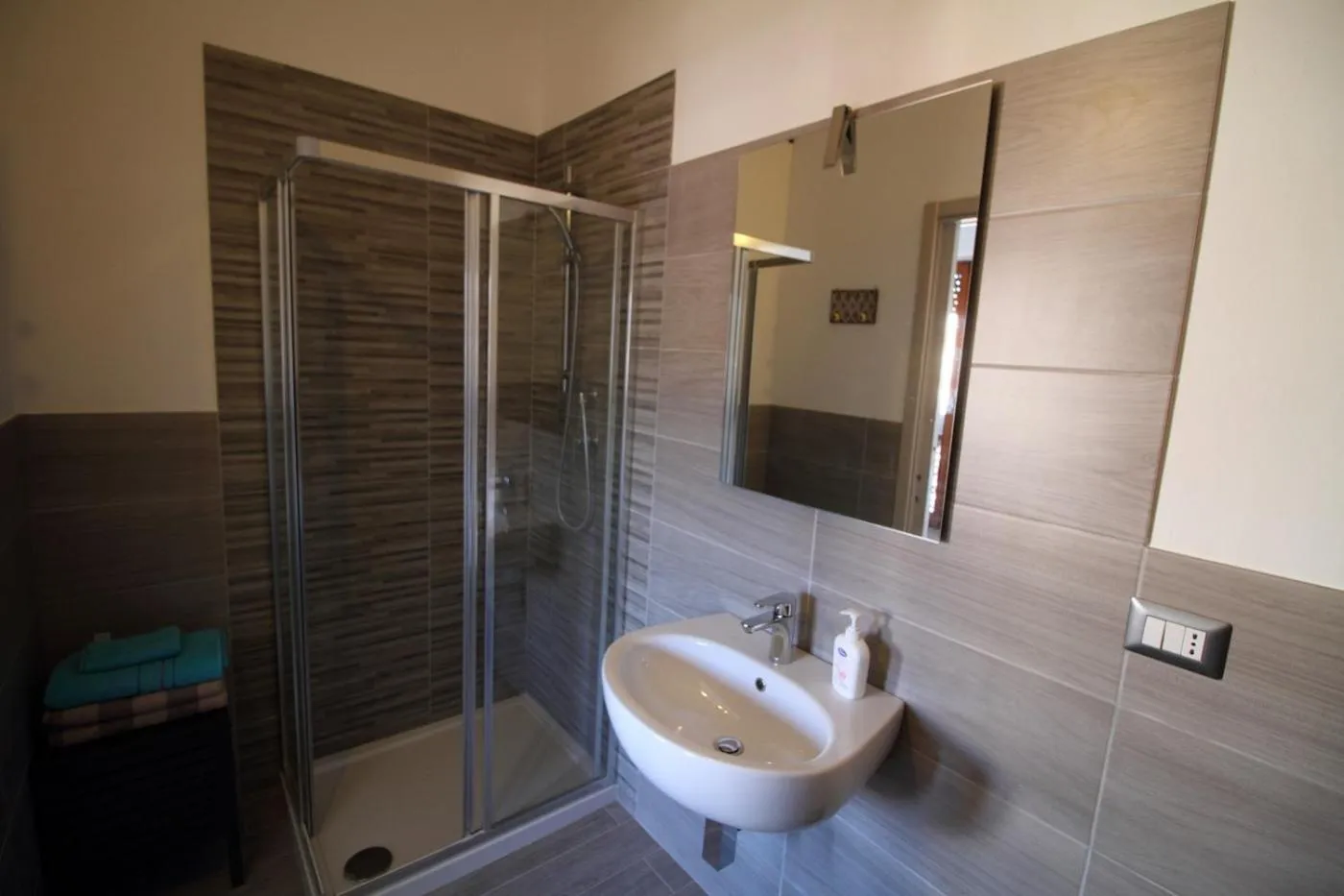 Shower in B&B Libellula