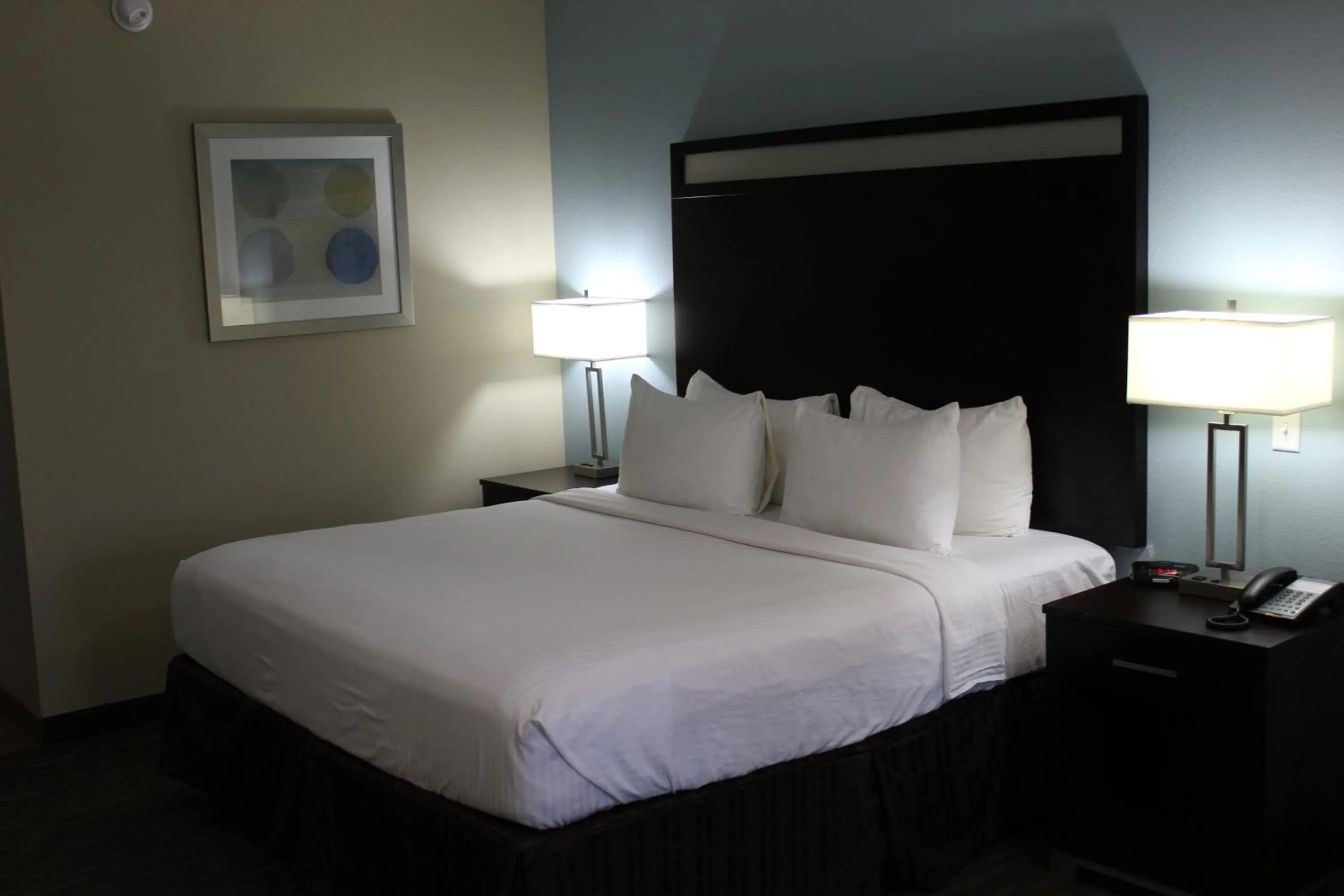Bed in Horizon Inn & Suites