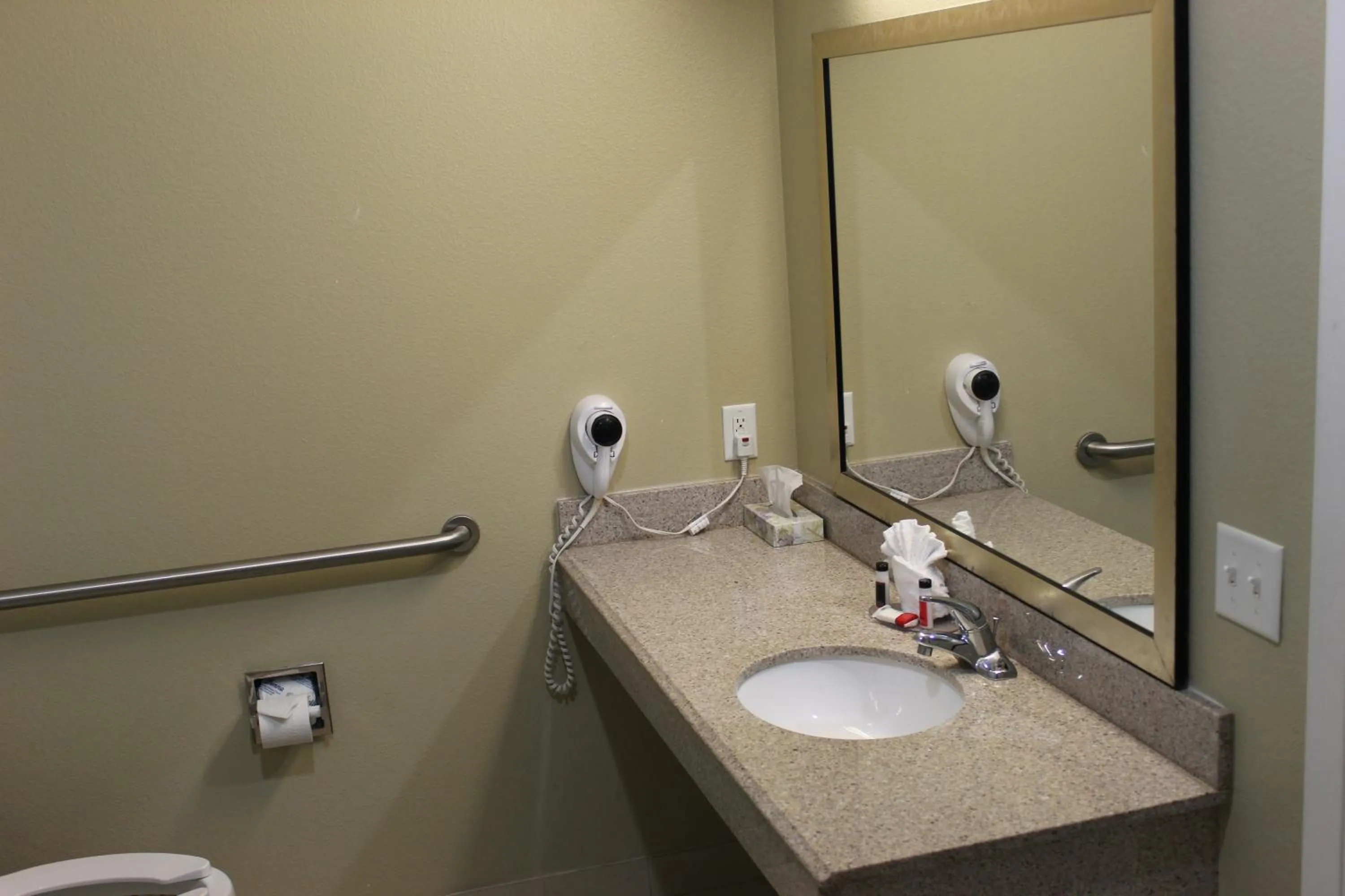 Shower in Horizon Inn & Suites