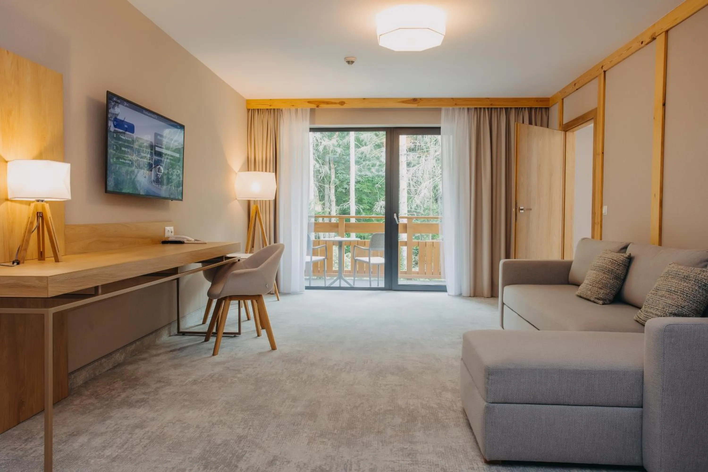 Living room in Platinum Mountain Hotel&SPA