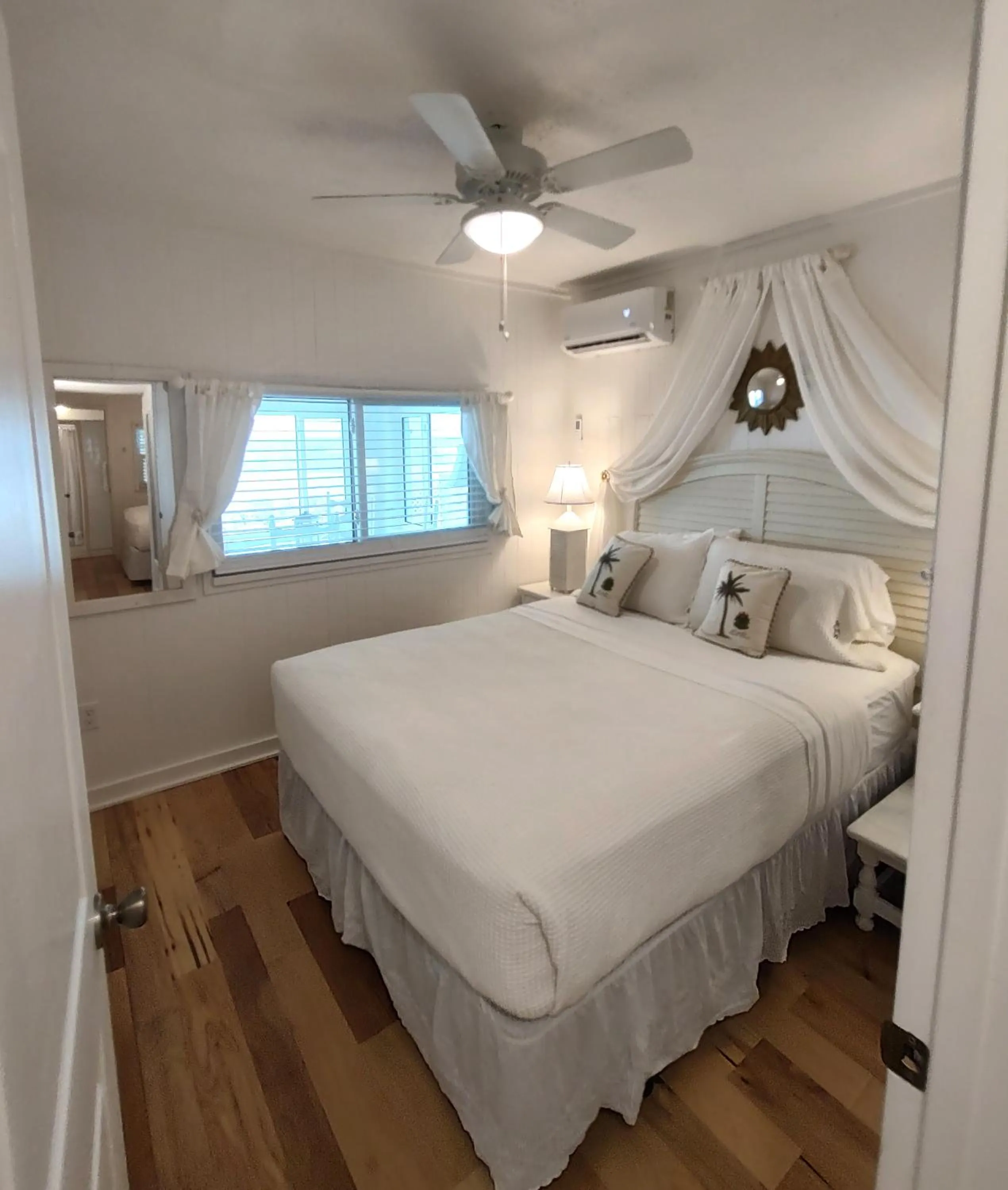 Bed in Bungalow Beach Resort