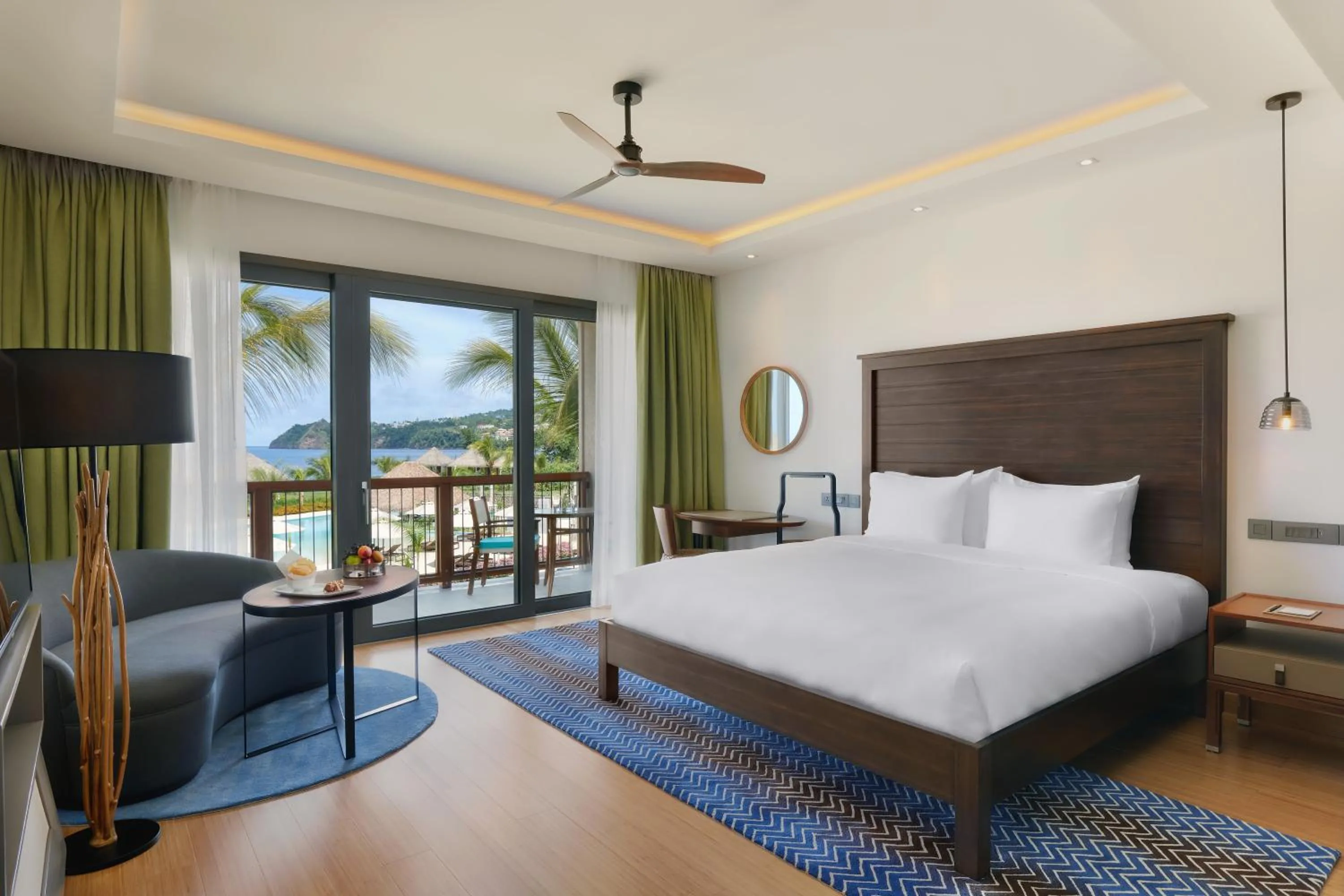 Bed in InterContinental Dominica Cabrits Resort & Spa by IHG