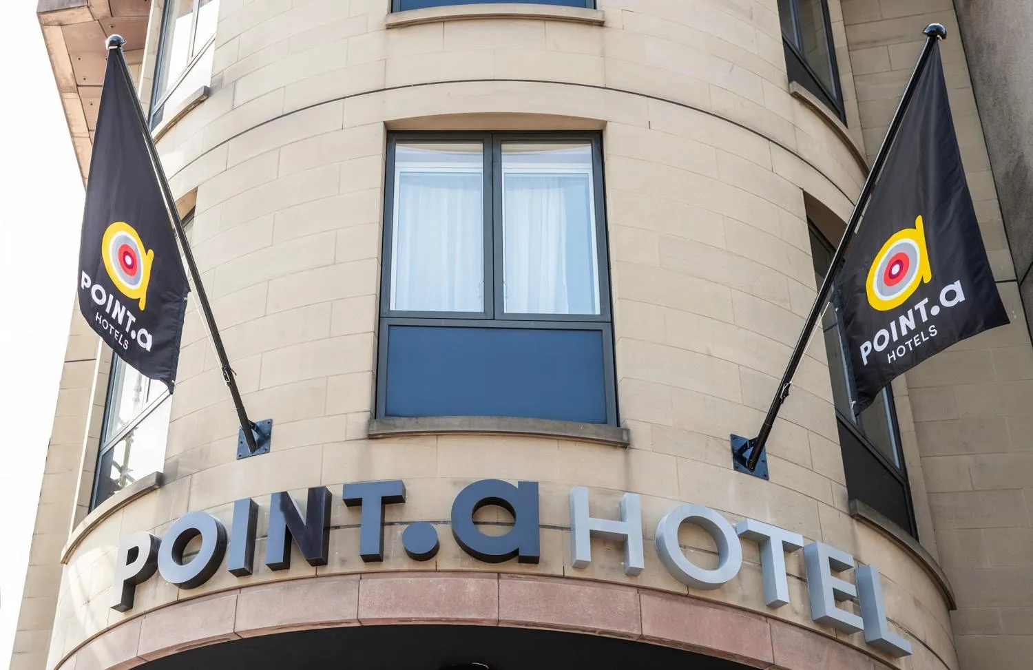 Property building in Point A Hotel Edinburgh Haymarket