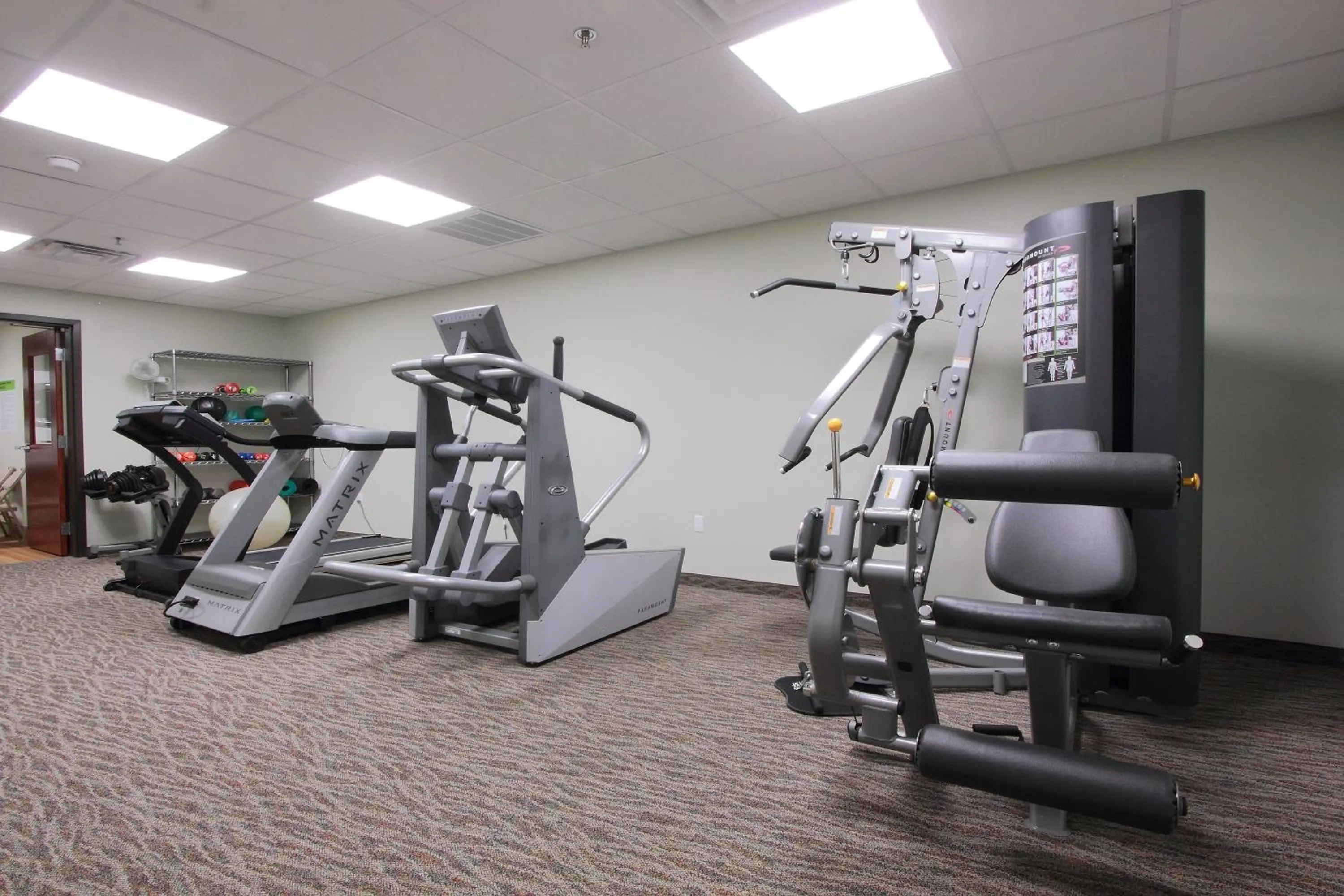 Fitness centre/facilities in Hotel Dushore