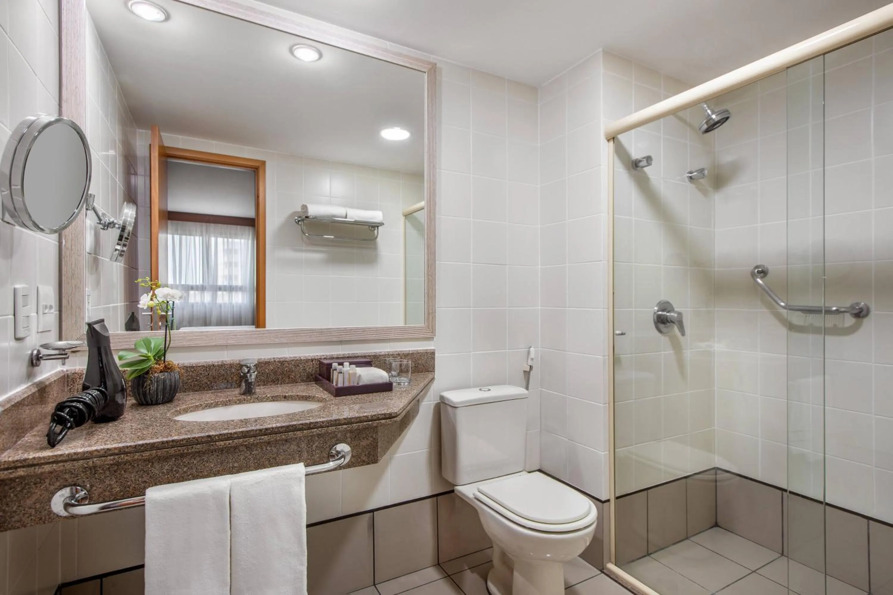 Shower in Hotel Brasil 21 Suites Affiliated by Meliá