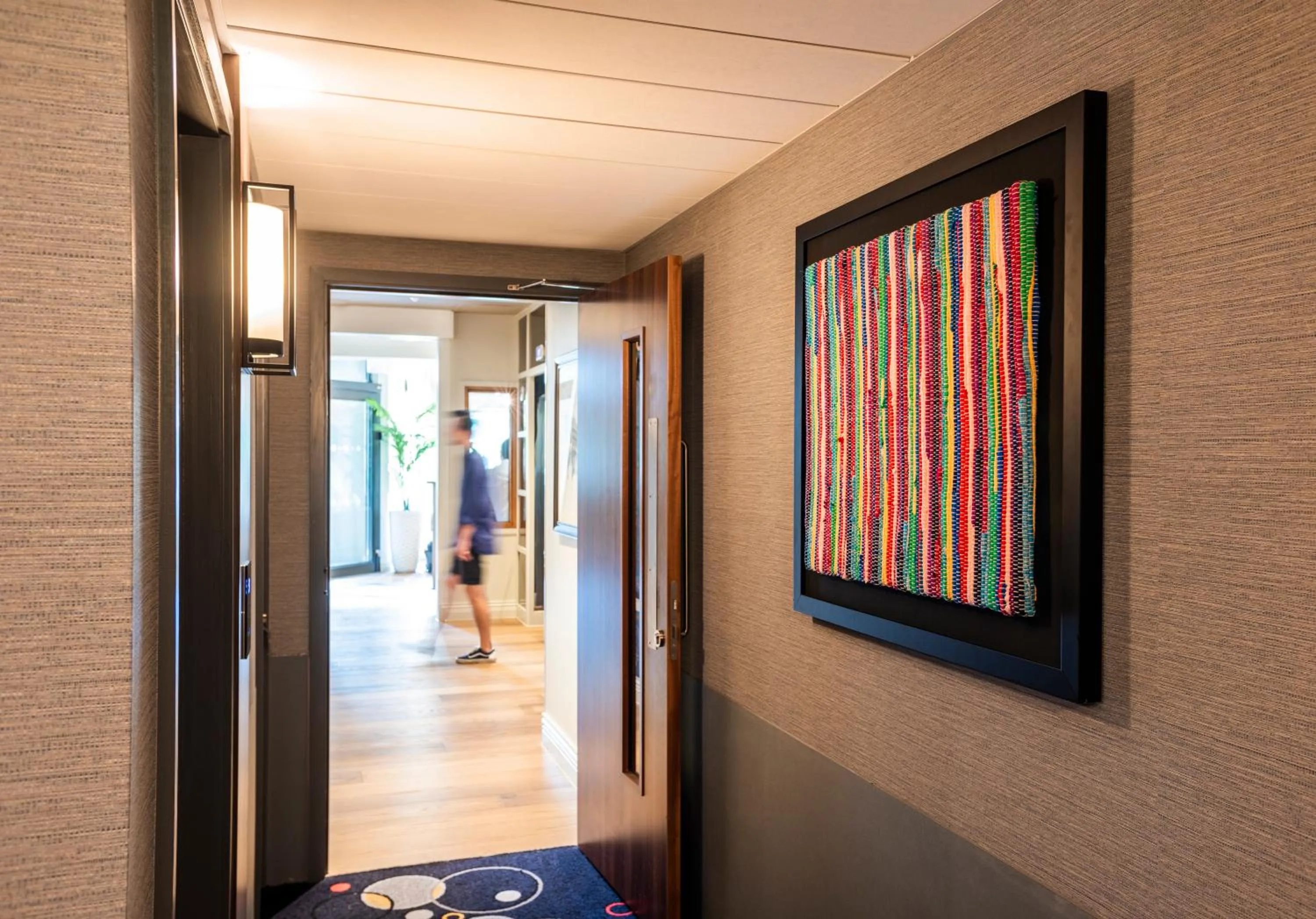 Decorative detail in Point A Kensington Olympia