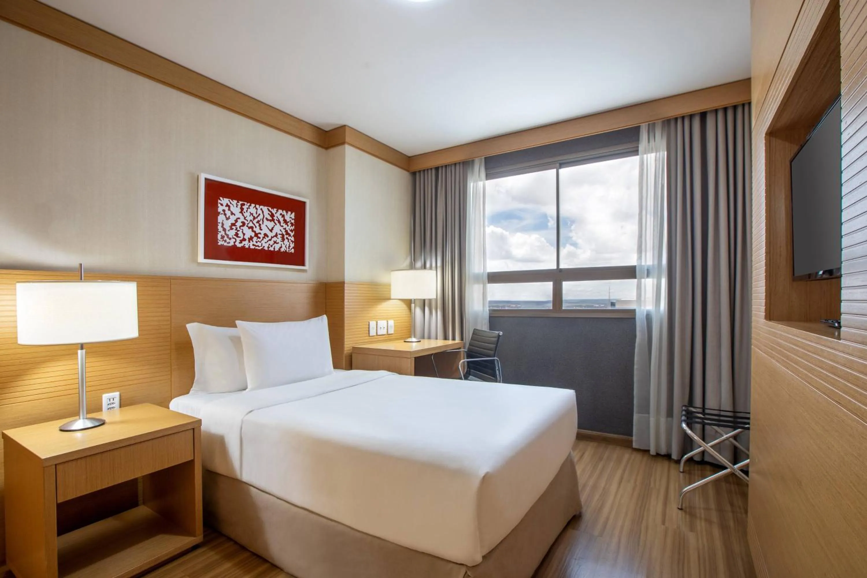 Property building, Bed in Hotel Brasil 21 Convention Affiliated by Meliá