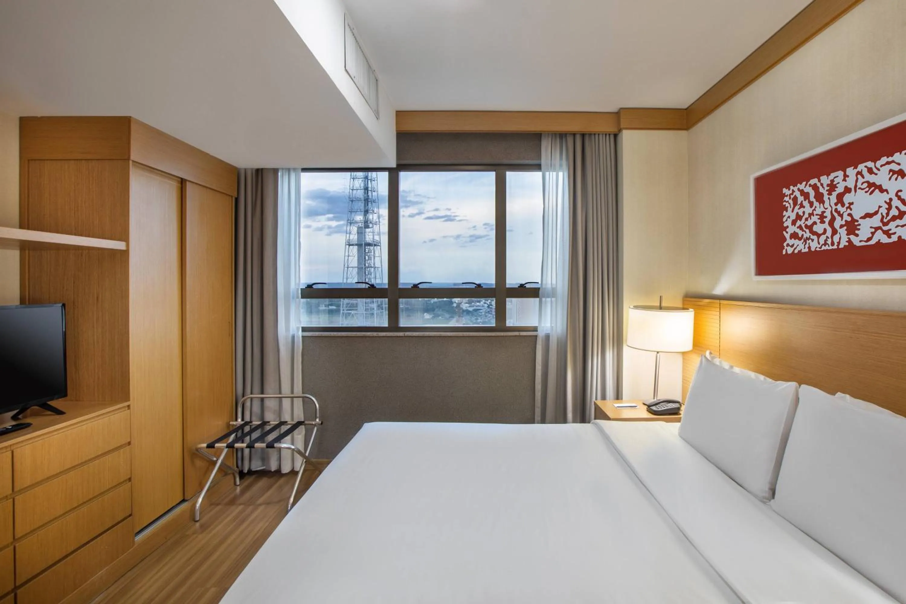 Property building, Bed in Hotel Brasil 21 Convention Affiliated by Meliá