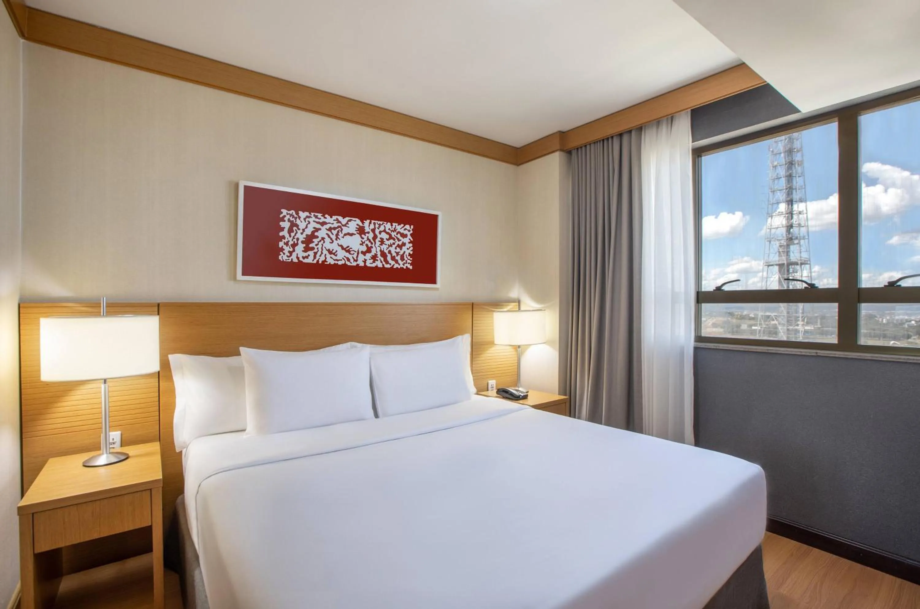 Property building, Bed in Hotel Brasil 21 Convention Affiliated by Meliá