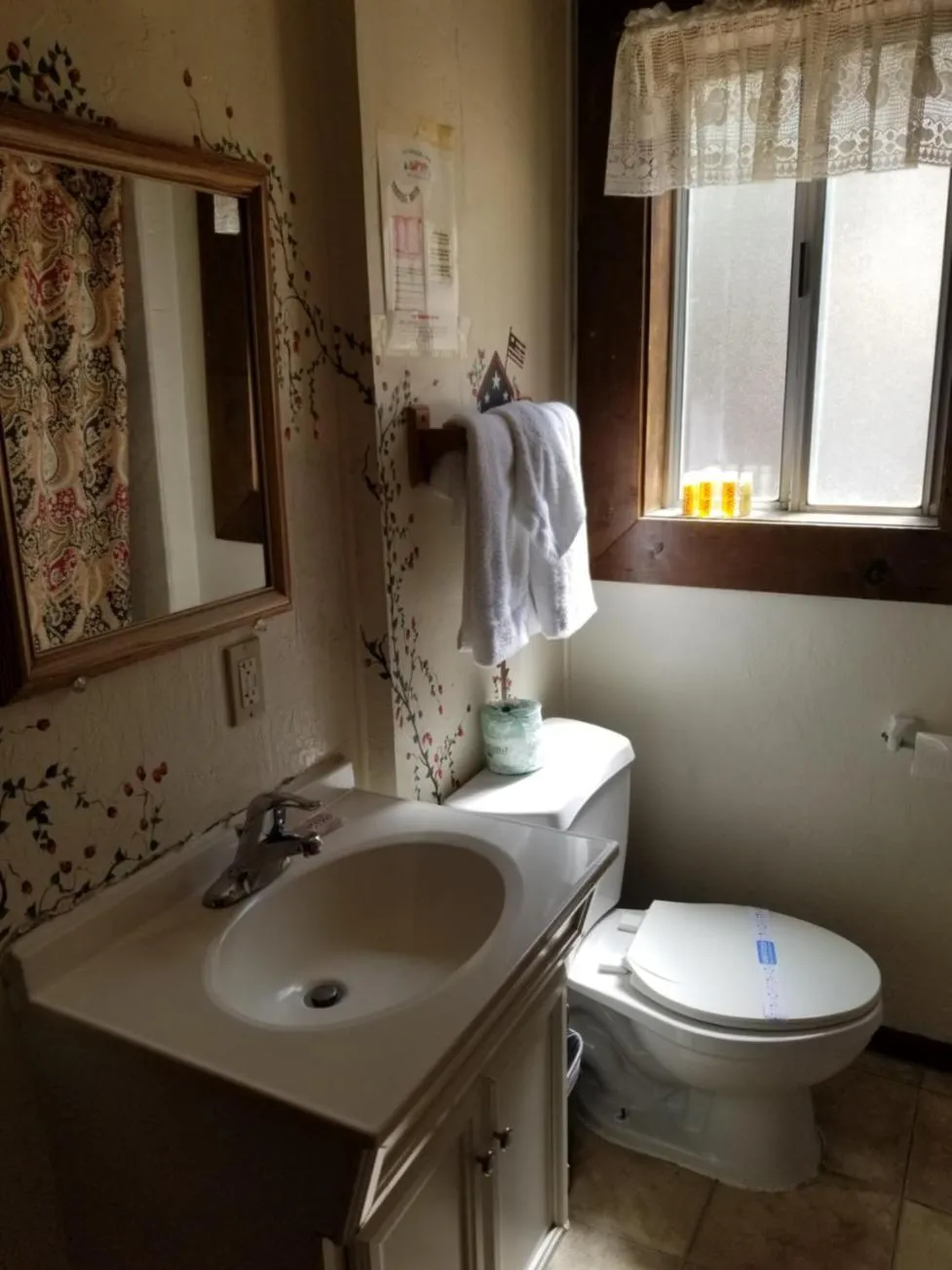 Toilet in Timberline Lodge