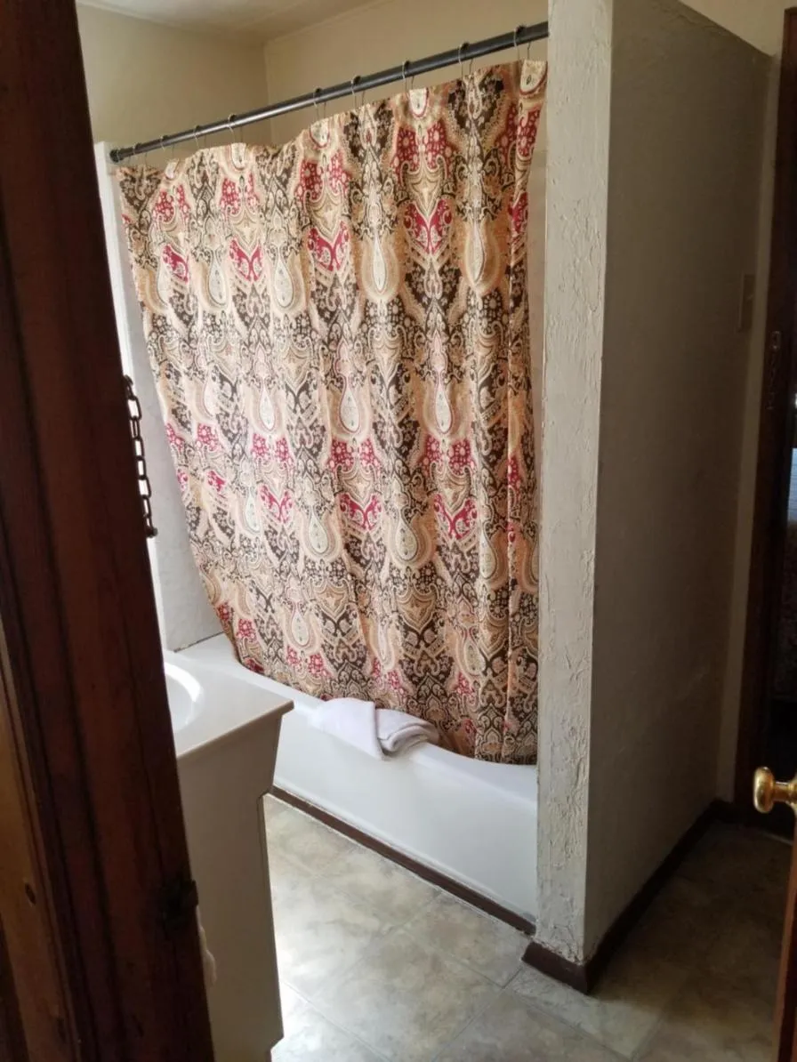 Bathroom in Timberline Lodge