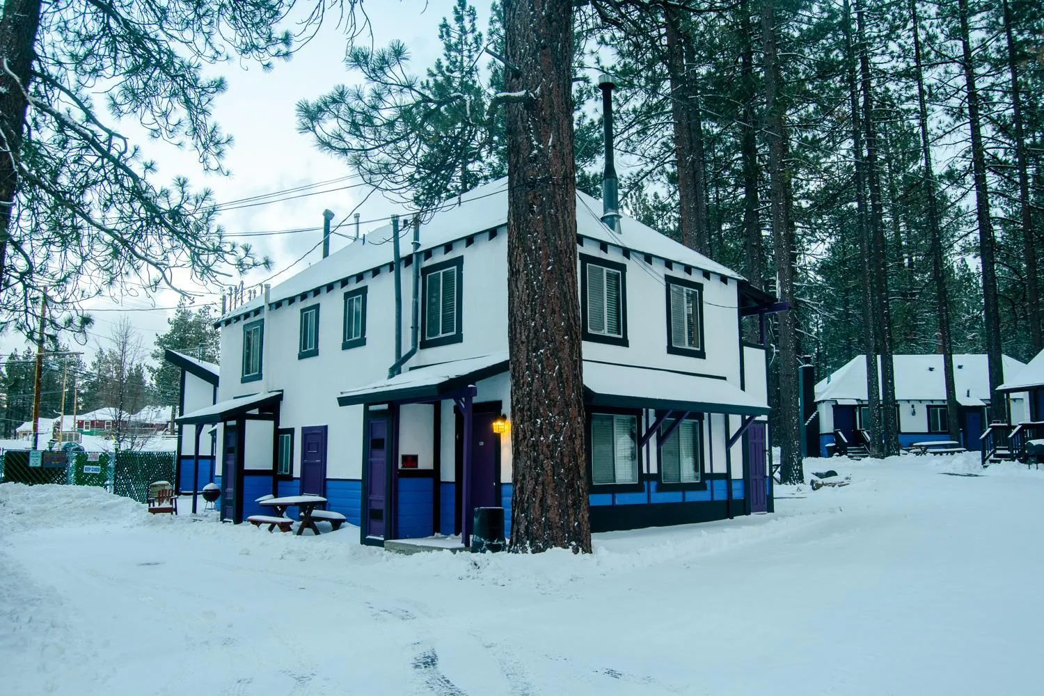 Property building in Timberline Lodge