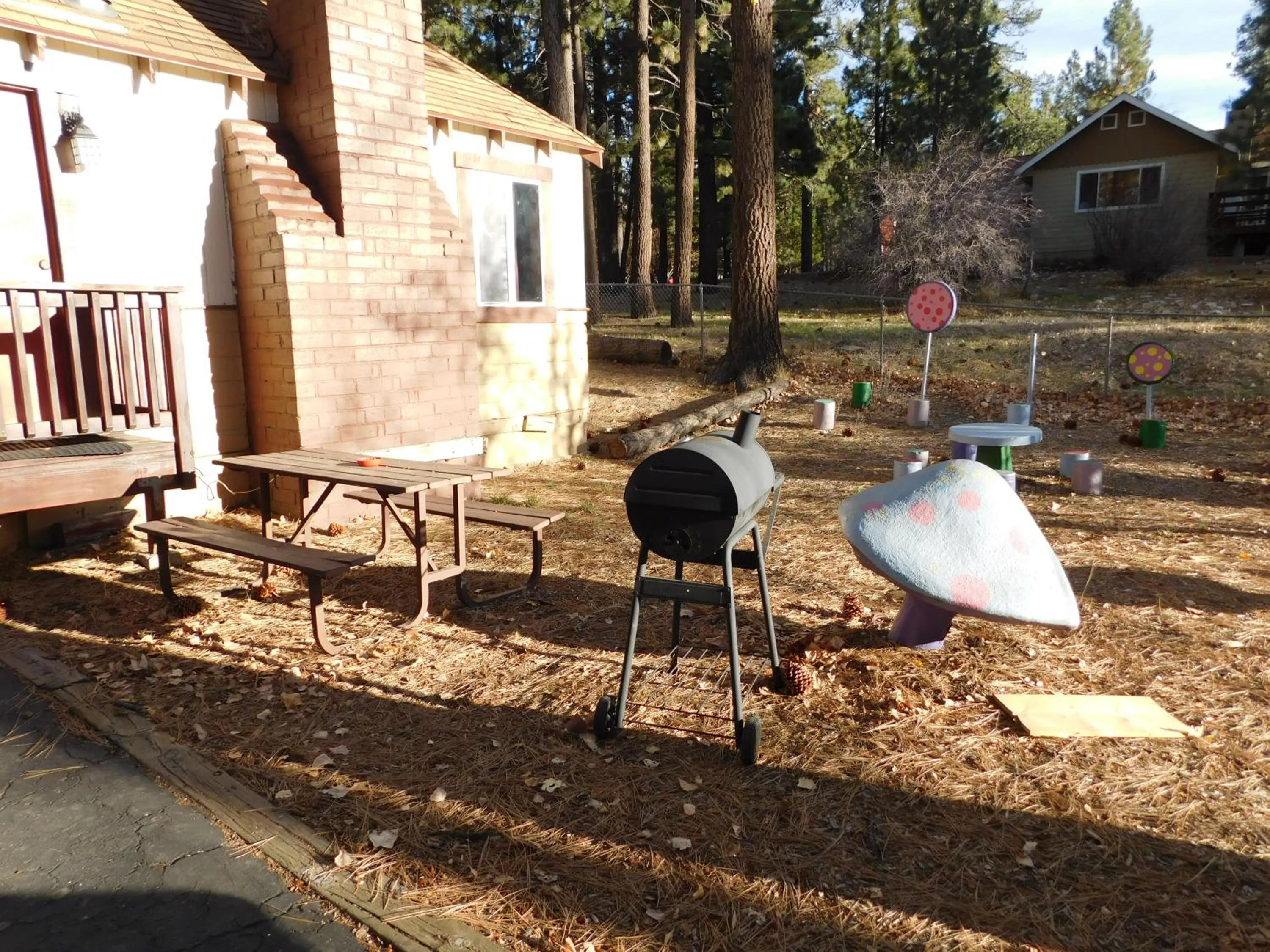 BBQ facilities in Timberline Lodge