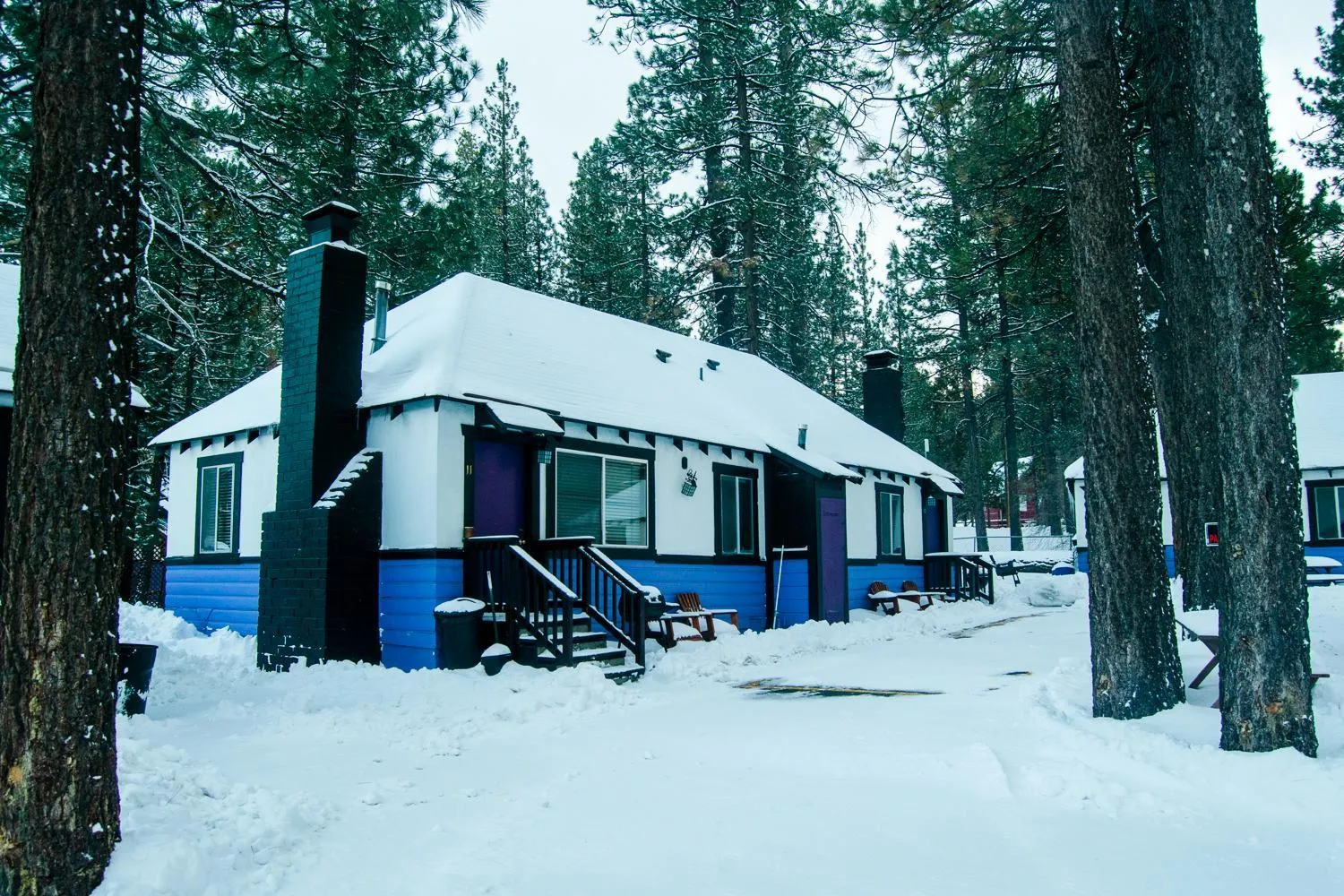 Property building in Timberline Lodge