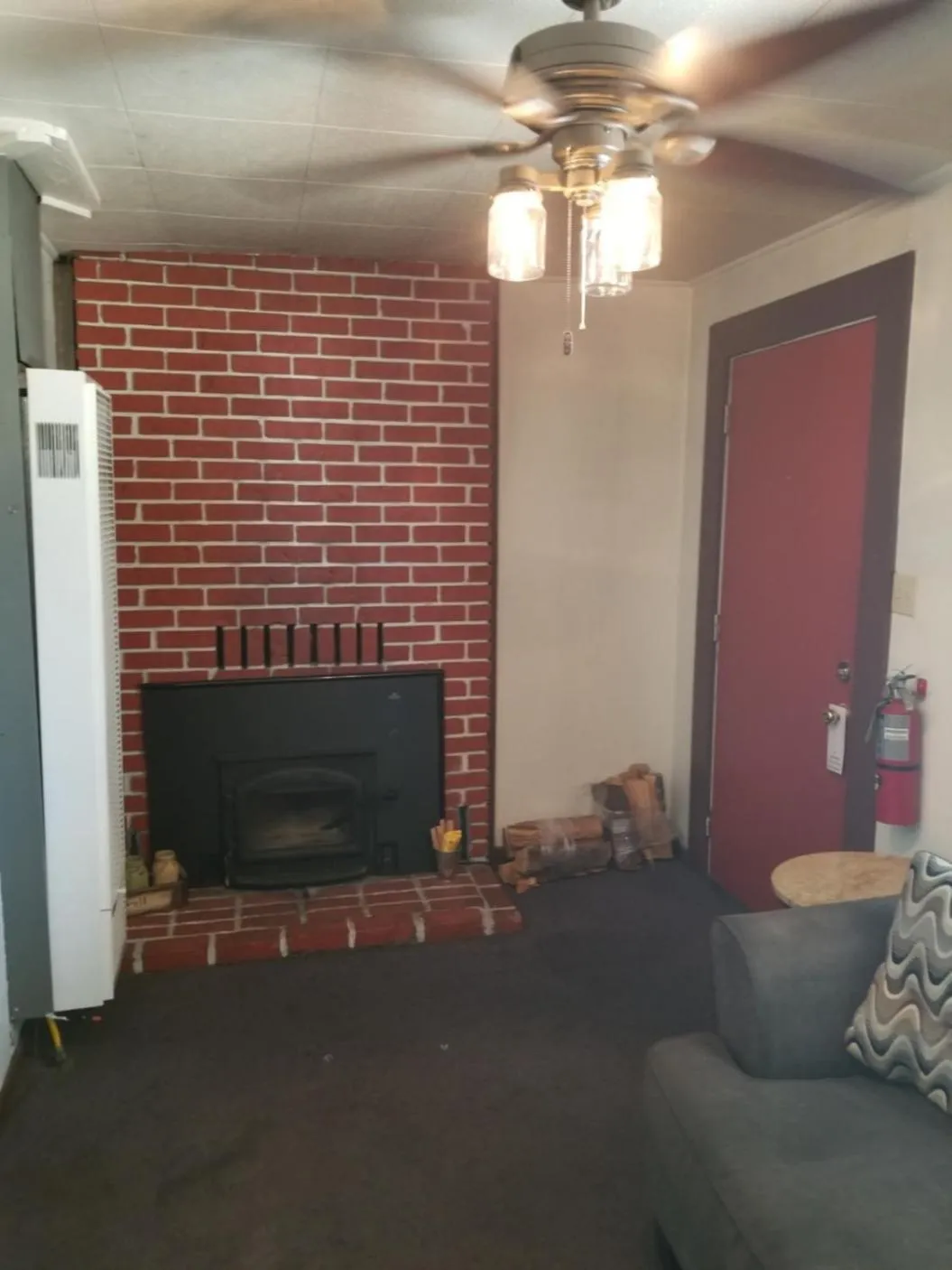 Living room in Timberline Lodge