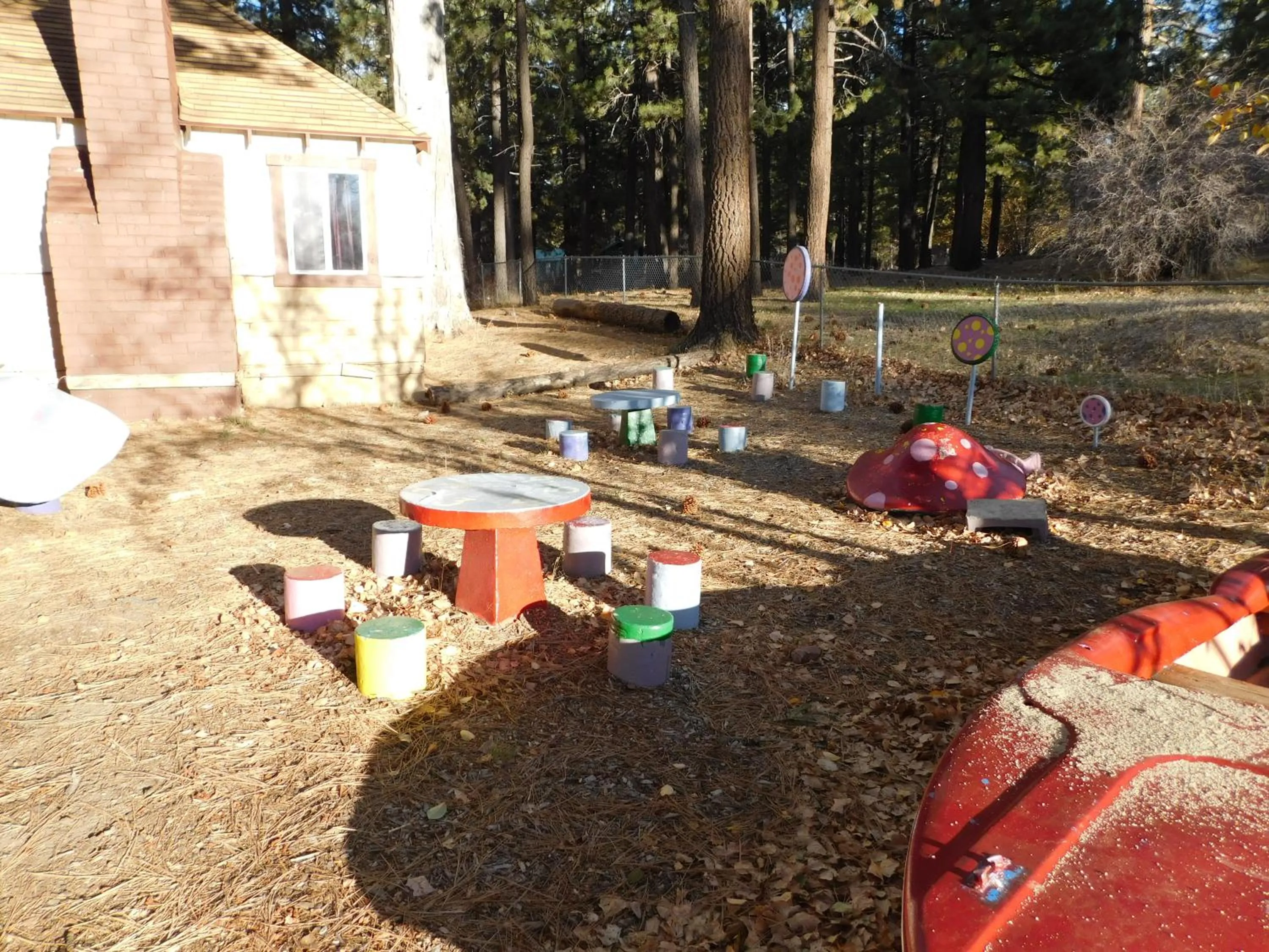 Children play ground in Timberline Lodge