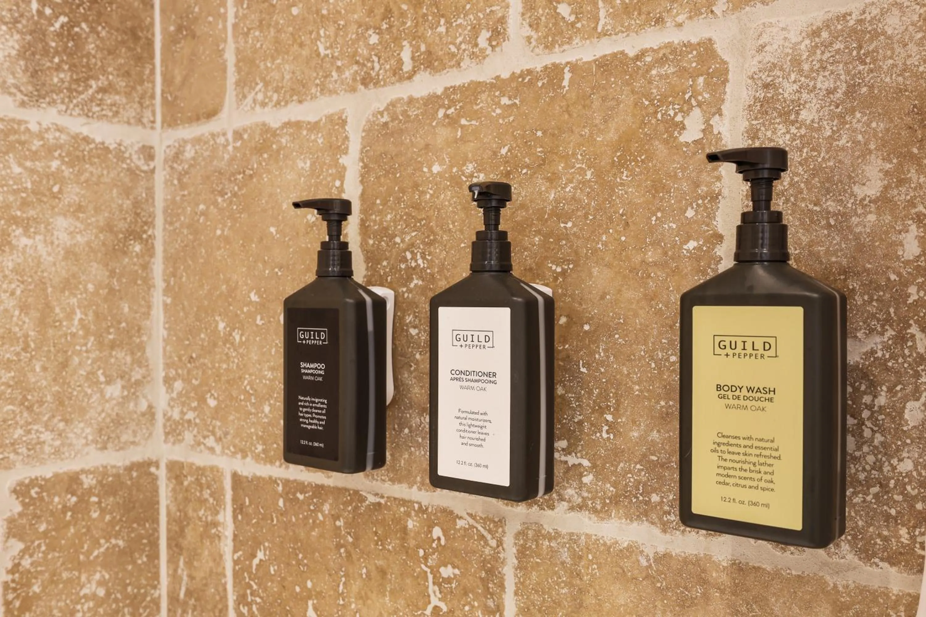 Shower in Catalina Courtyard Suites