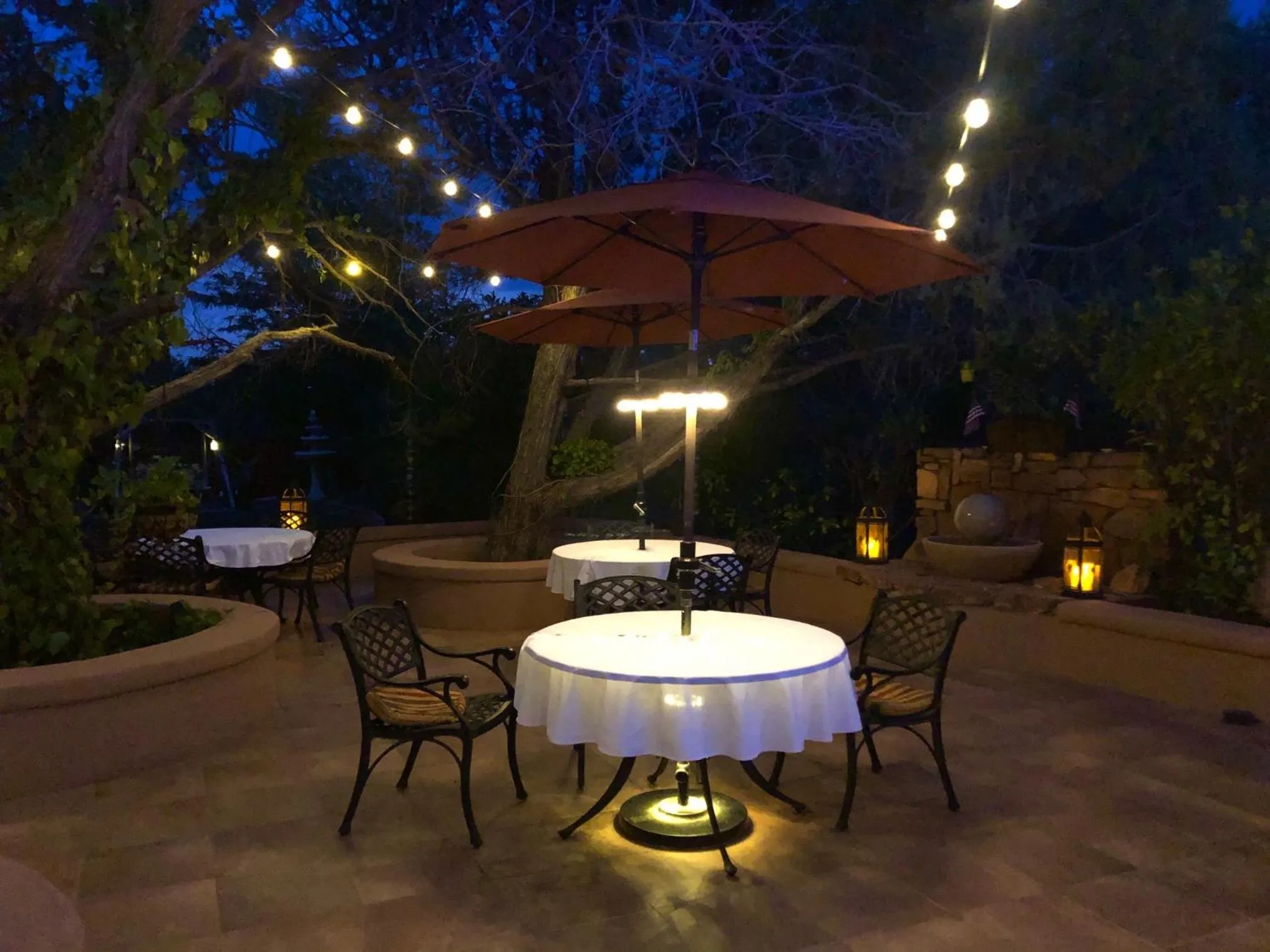 Patio in Casa Sedona Inn