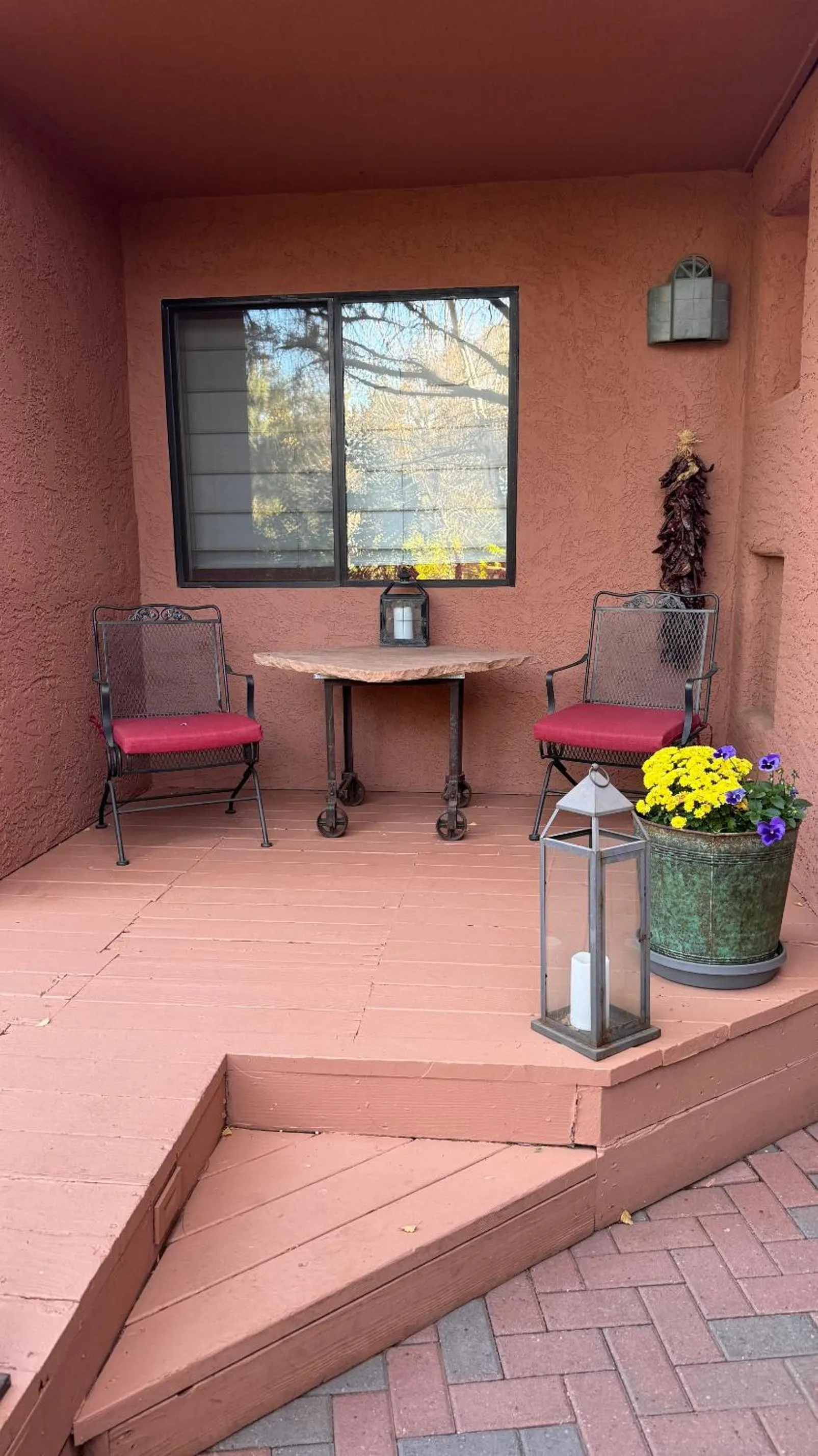 Patio in Casa Sedona Inn