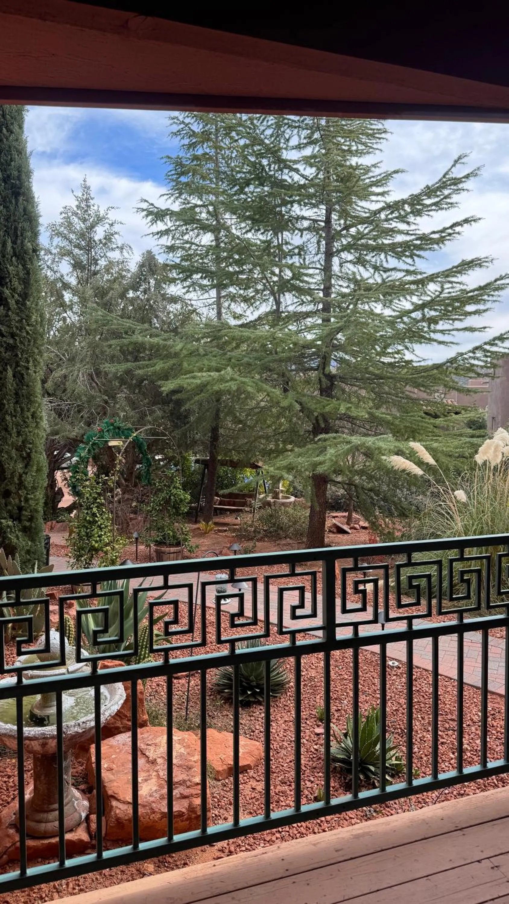 View (from property/room) in Casa Sedona Inn