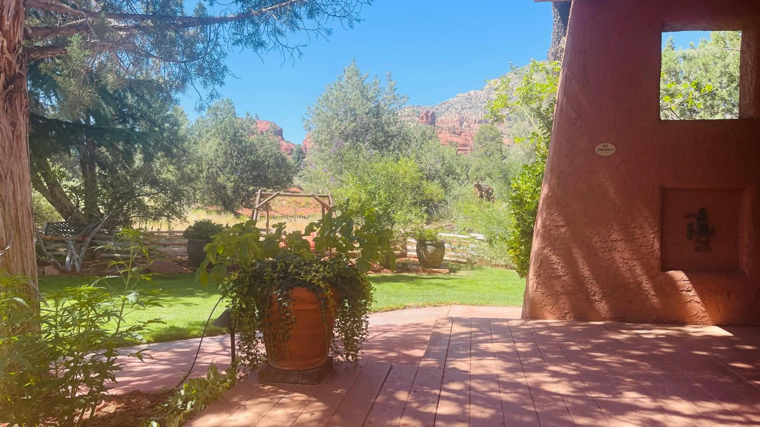 Natural landscape in Casa Sedona Inn