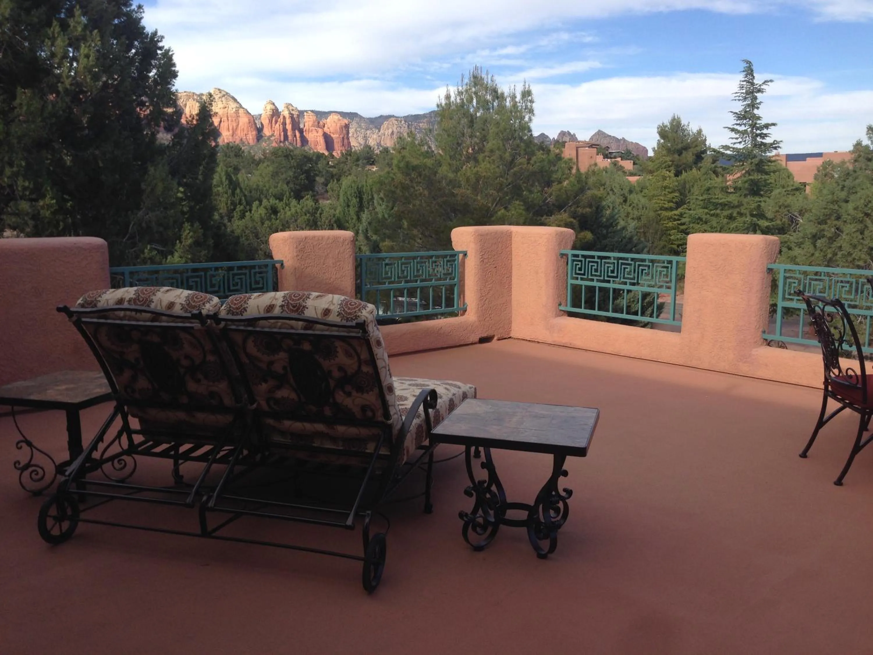 Balcony/Terrace in Casa Sedona Inn