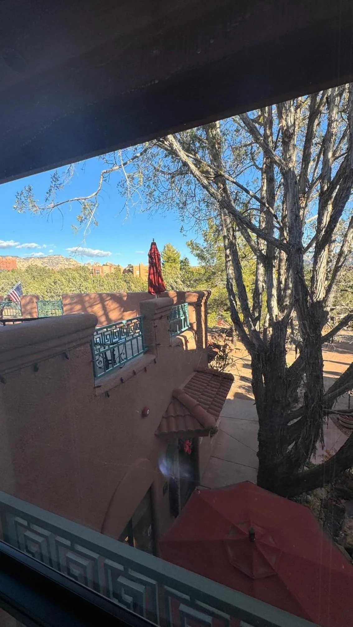 View (from property/room) in Casa Sedona Inn