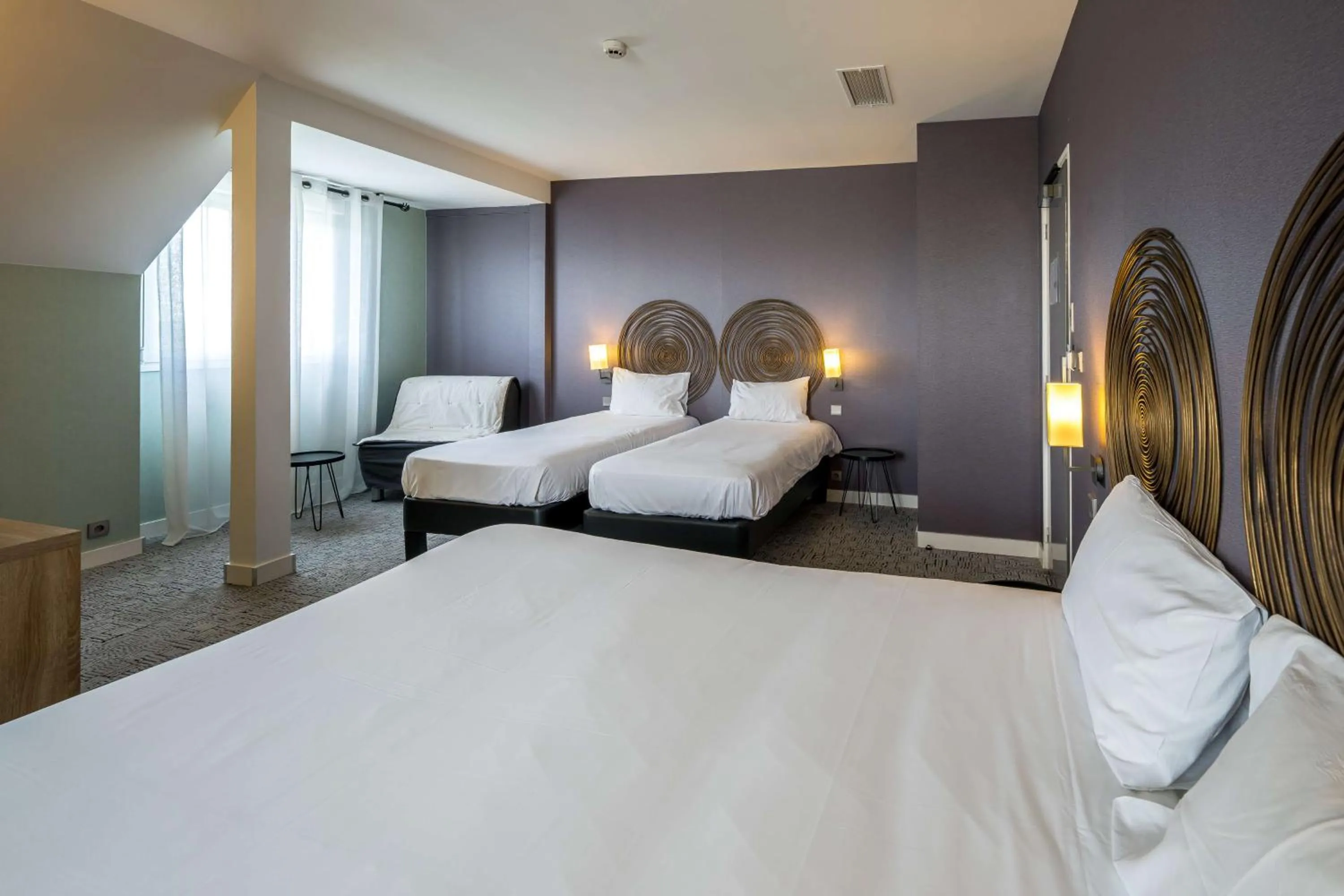 Bedroom, Bed in Best Western Adagio Saumur