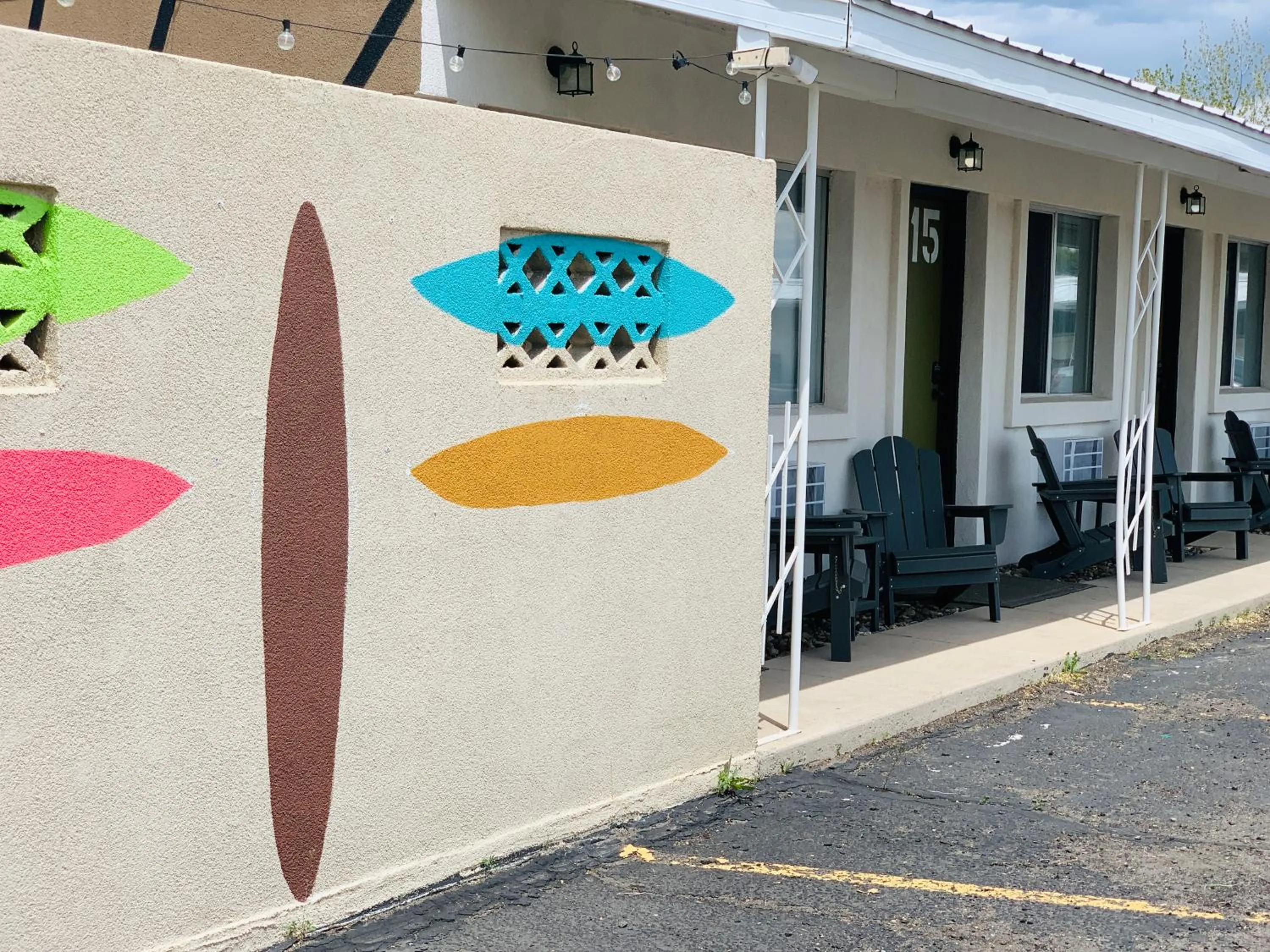 Property building in Dragonfly Motor Lodge