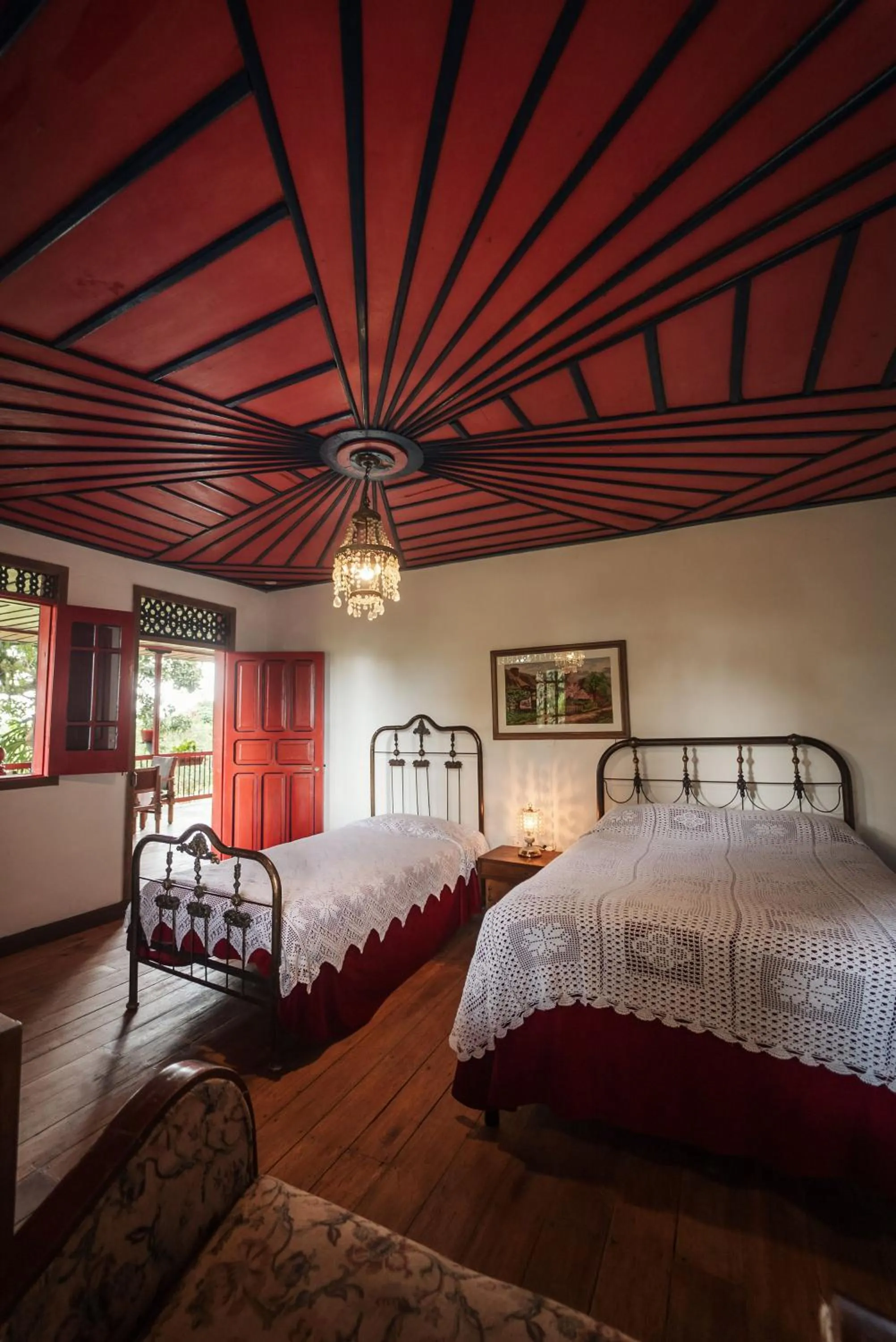Bedroom, Bed in Finca Hotel
