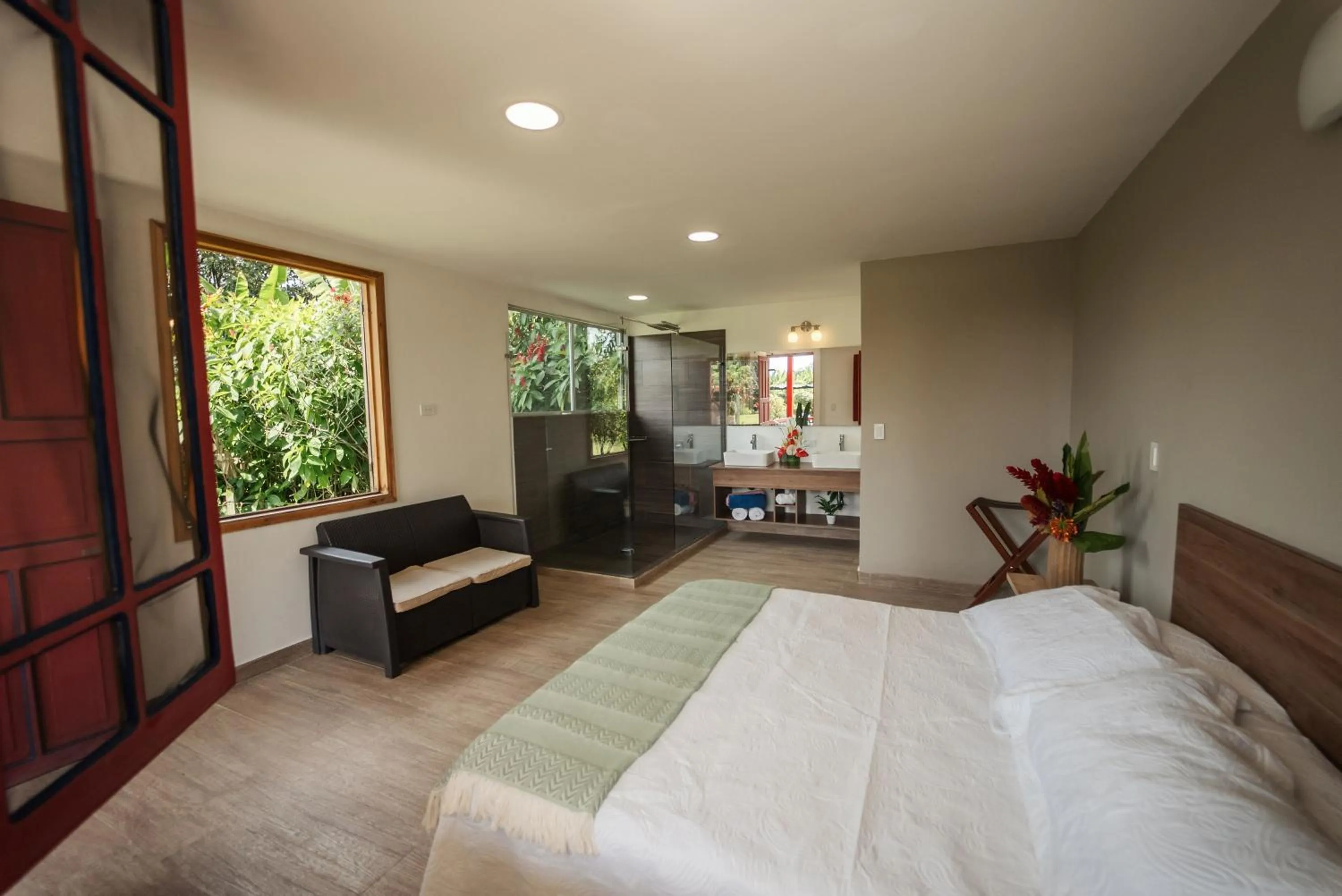 Bedroom, Bed in Finca Hotel