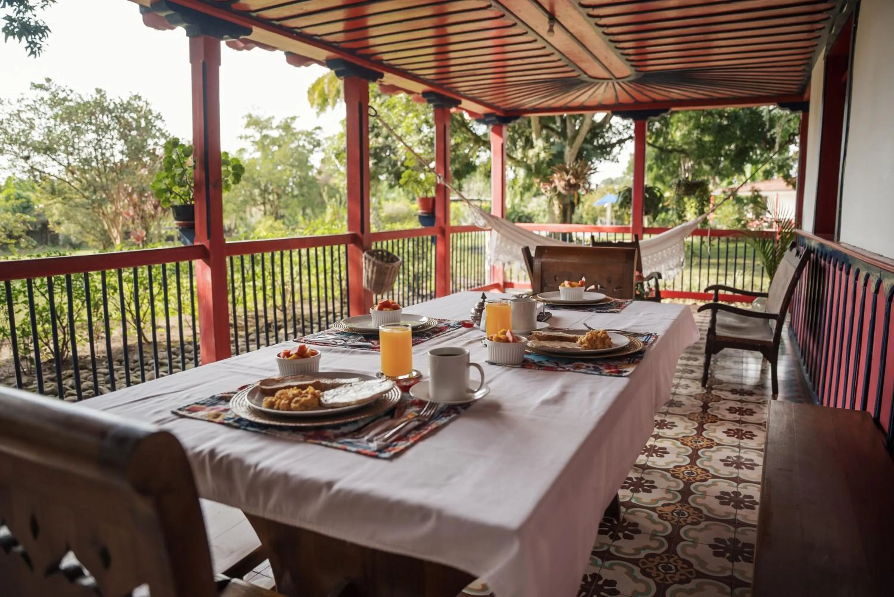 Breakfast in Finca Hotel