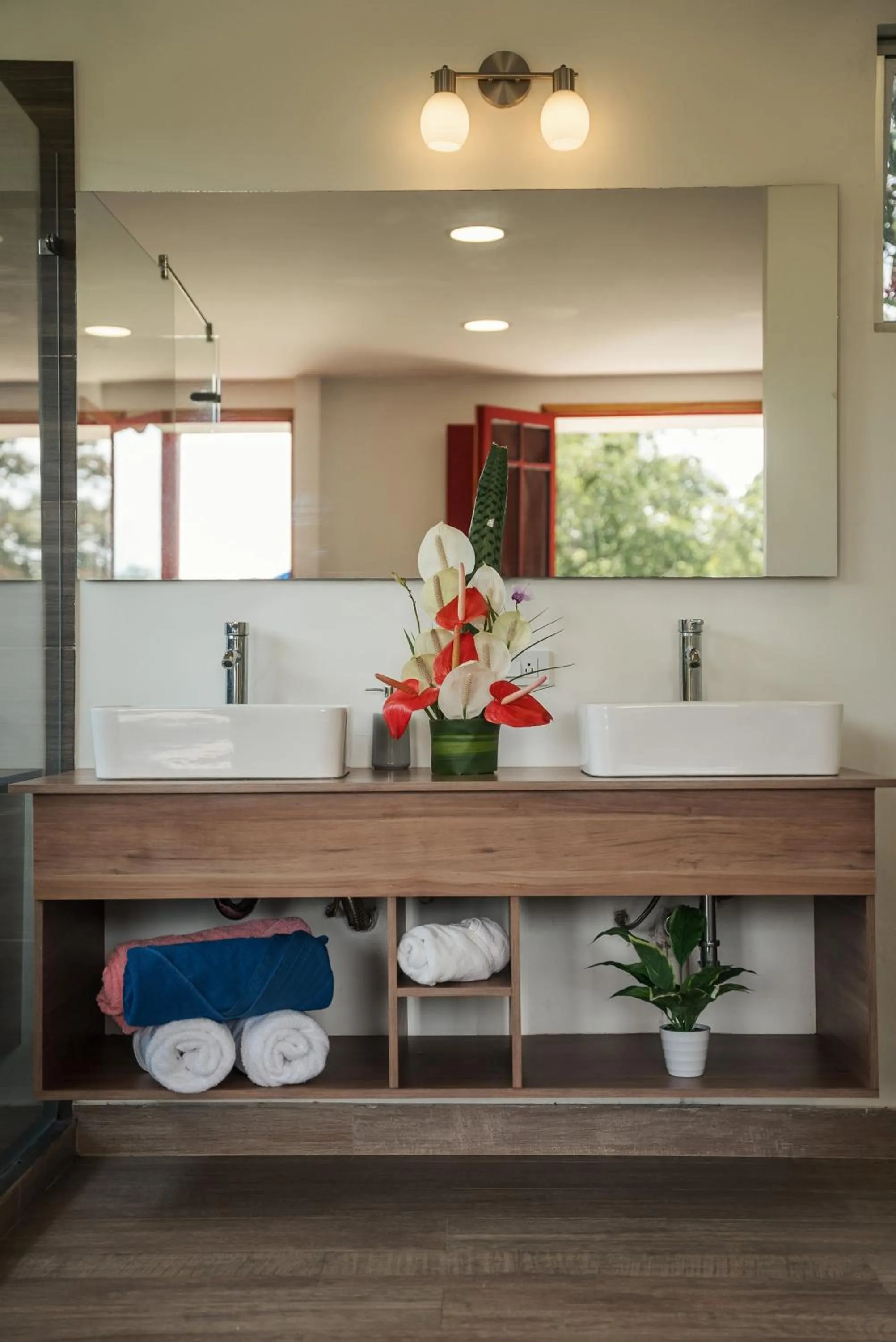 Bathroom in Finca Hotel