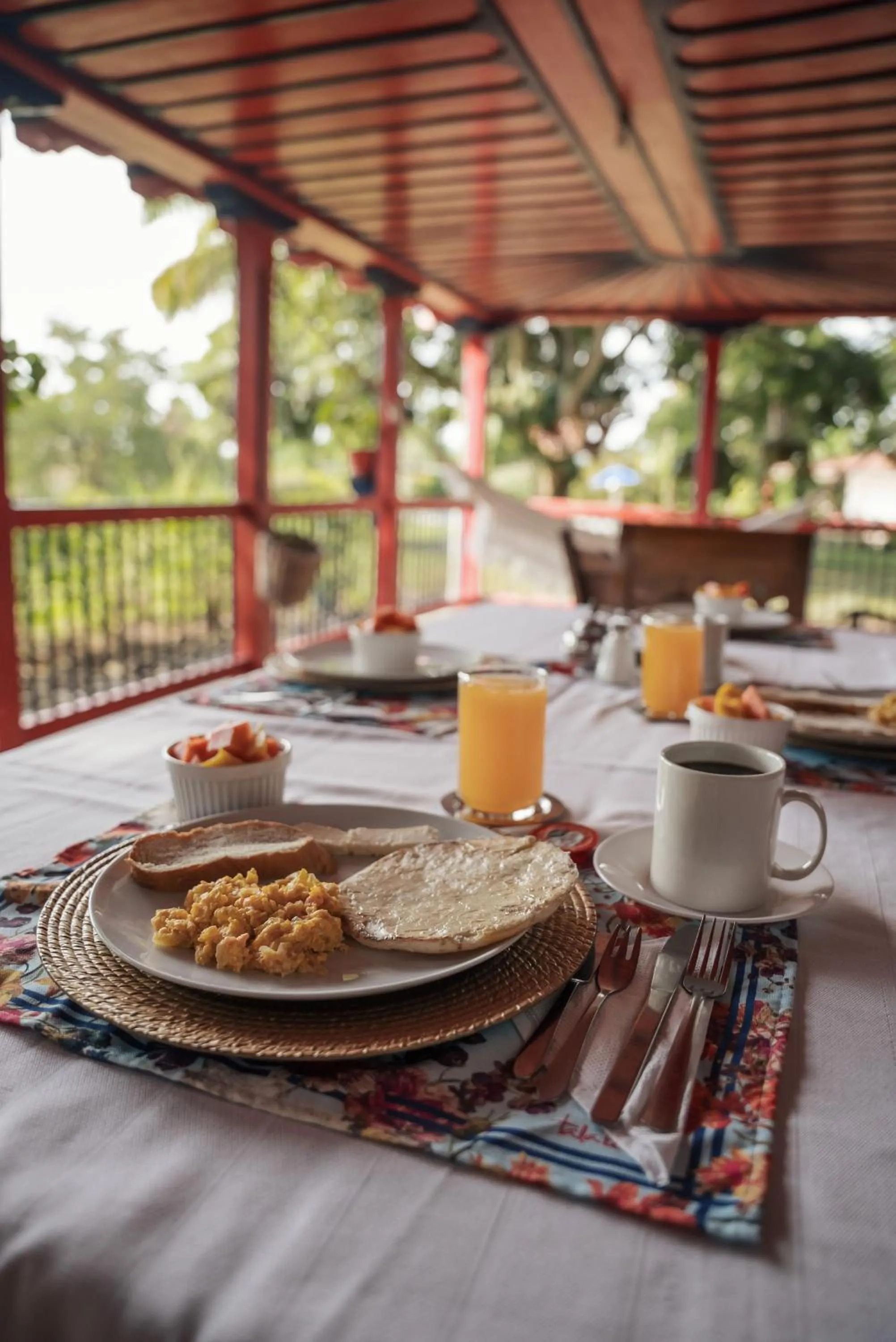 Breakfast in Finca Hotel