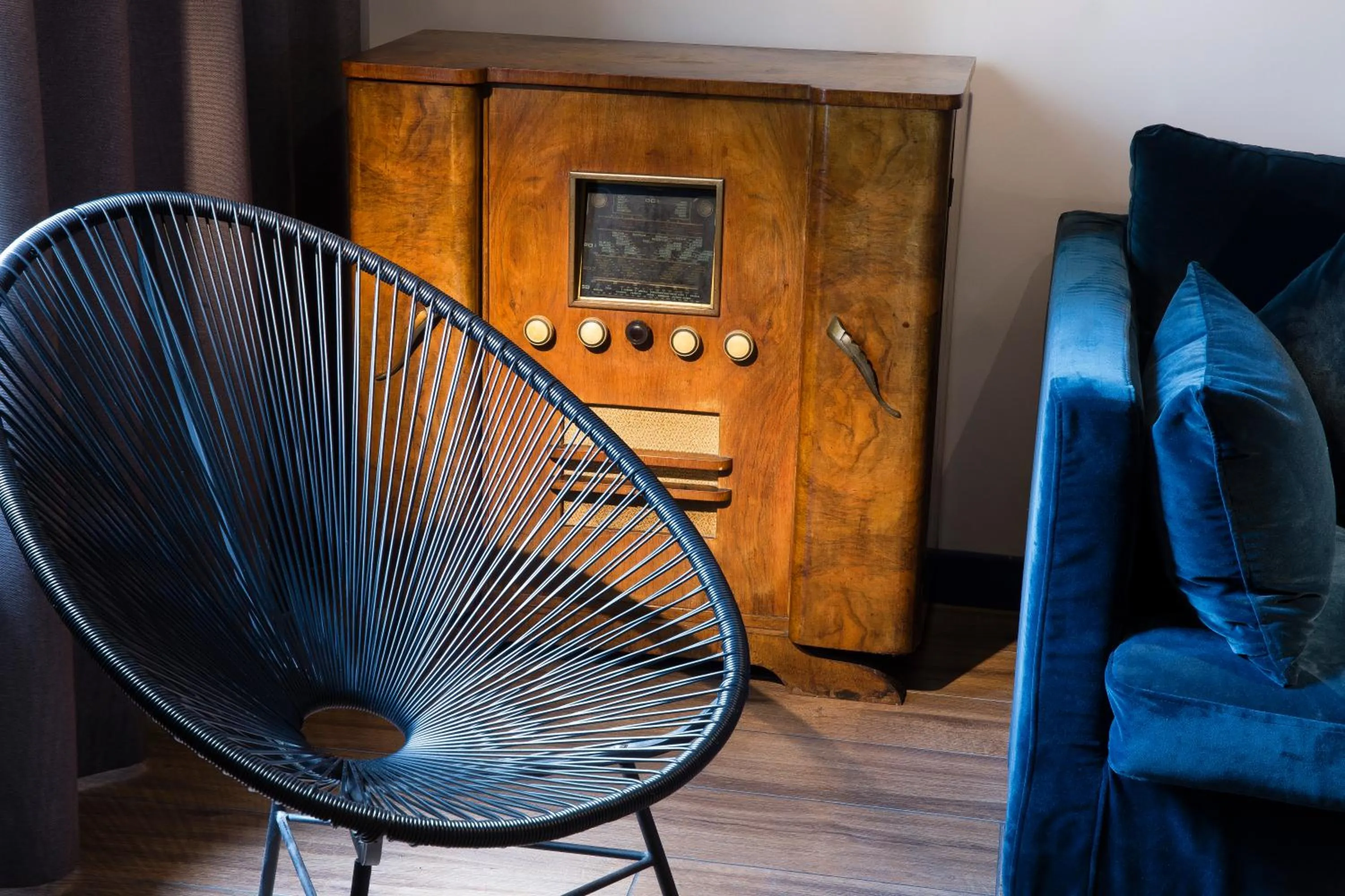 Seating area in Hotel Mademoiselle