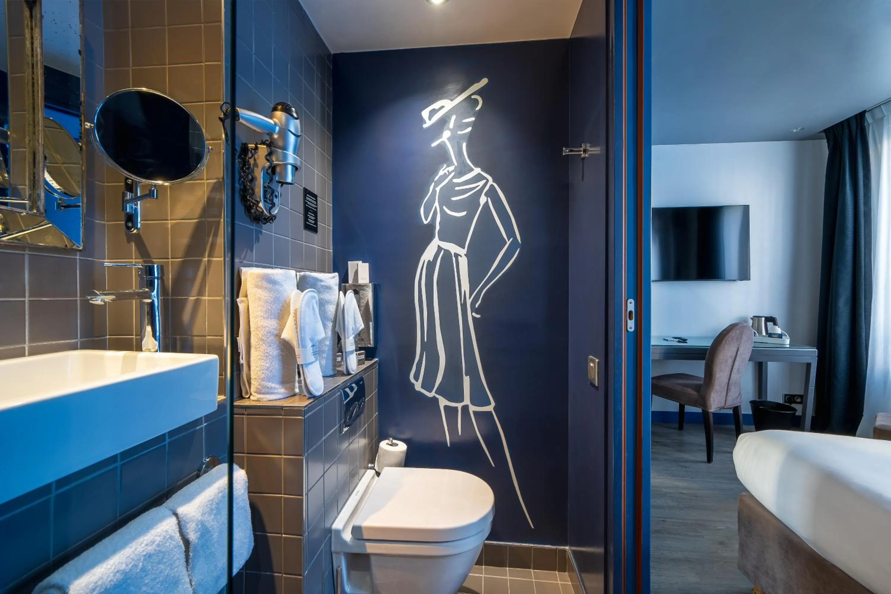 Bathroom in Hotel Mademoiselle