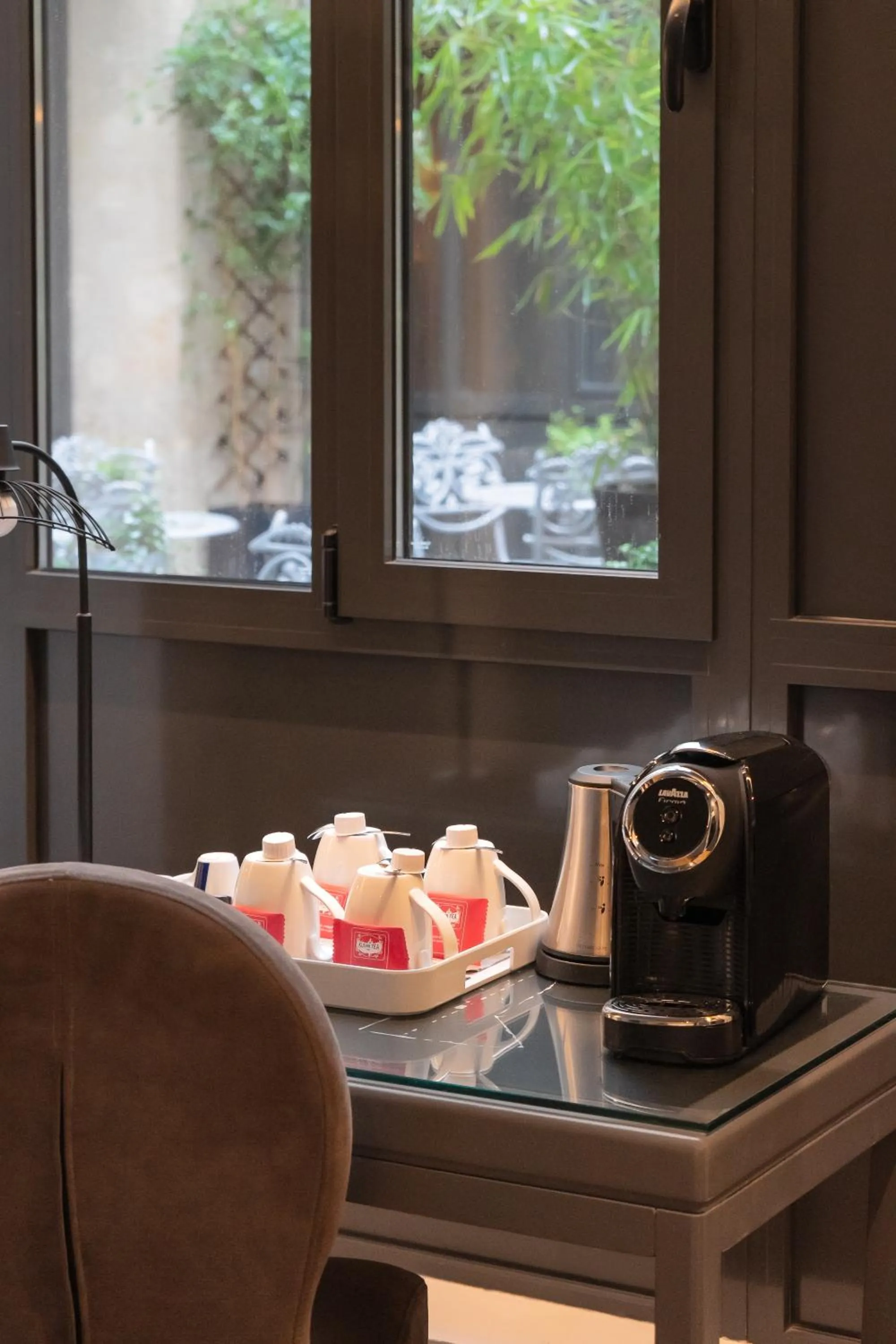 Coffee/tea facilities in Hotel Mademoiselle