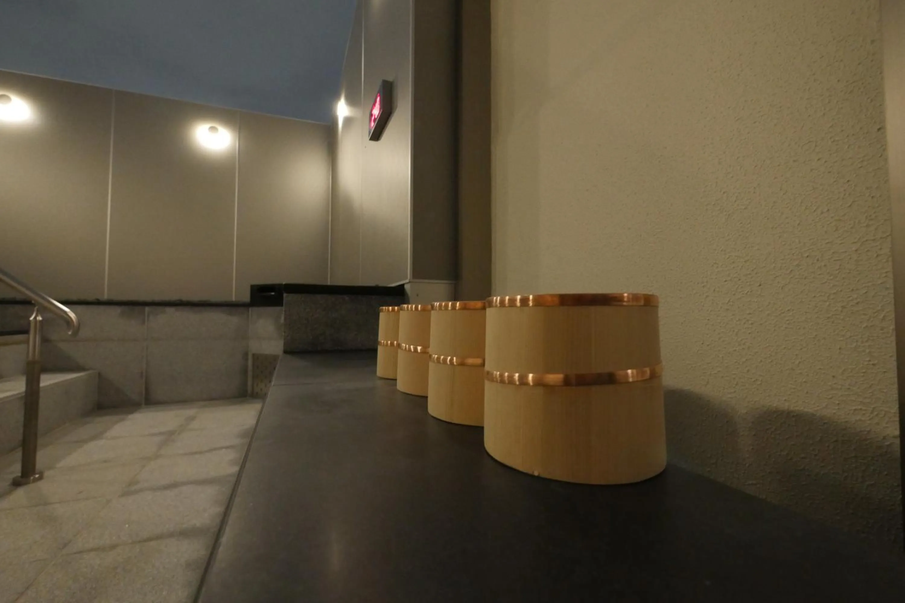 Open Air Bath in KIN HOTEL