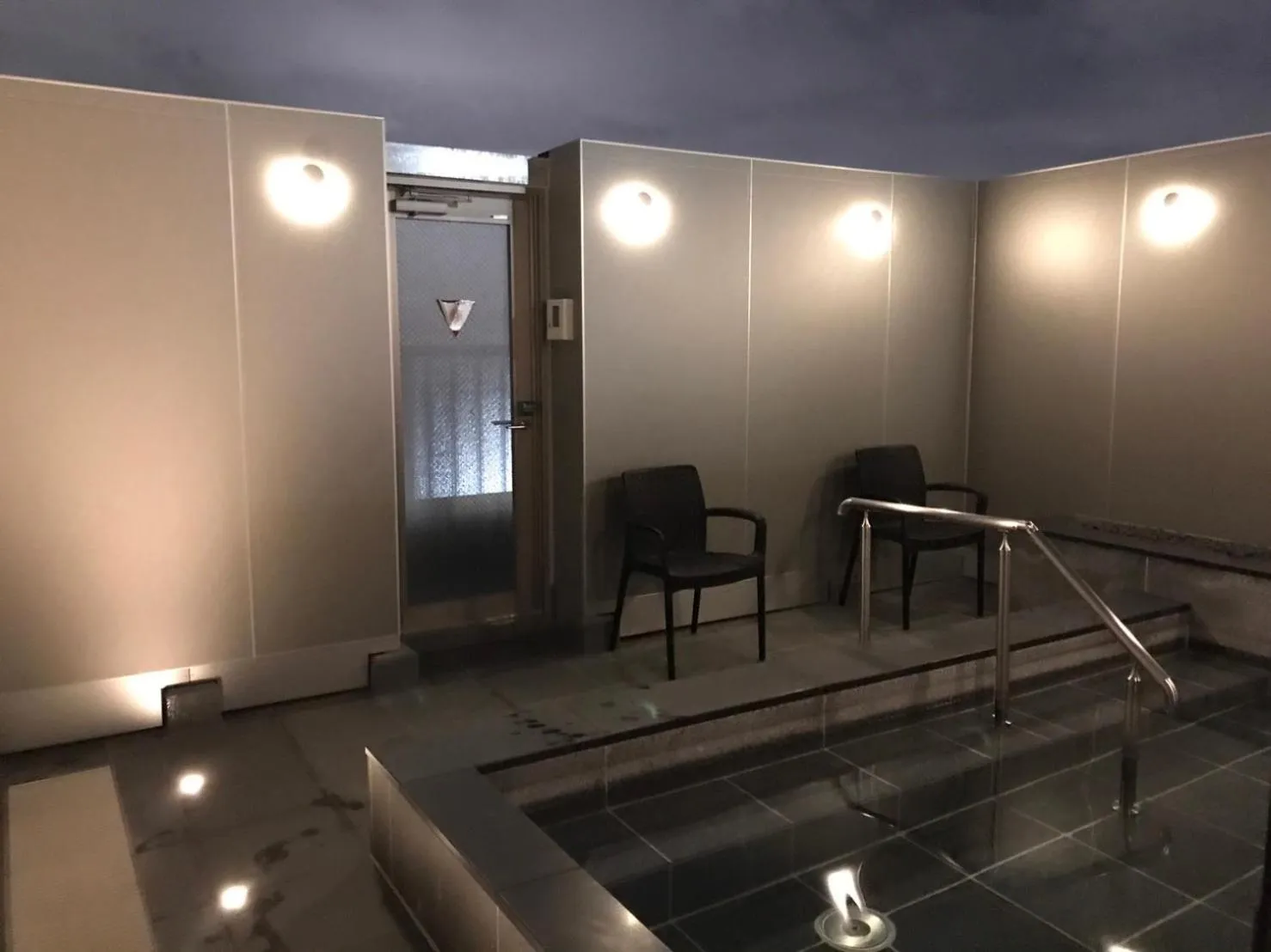 Open Air Bath in KIN HOTEL