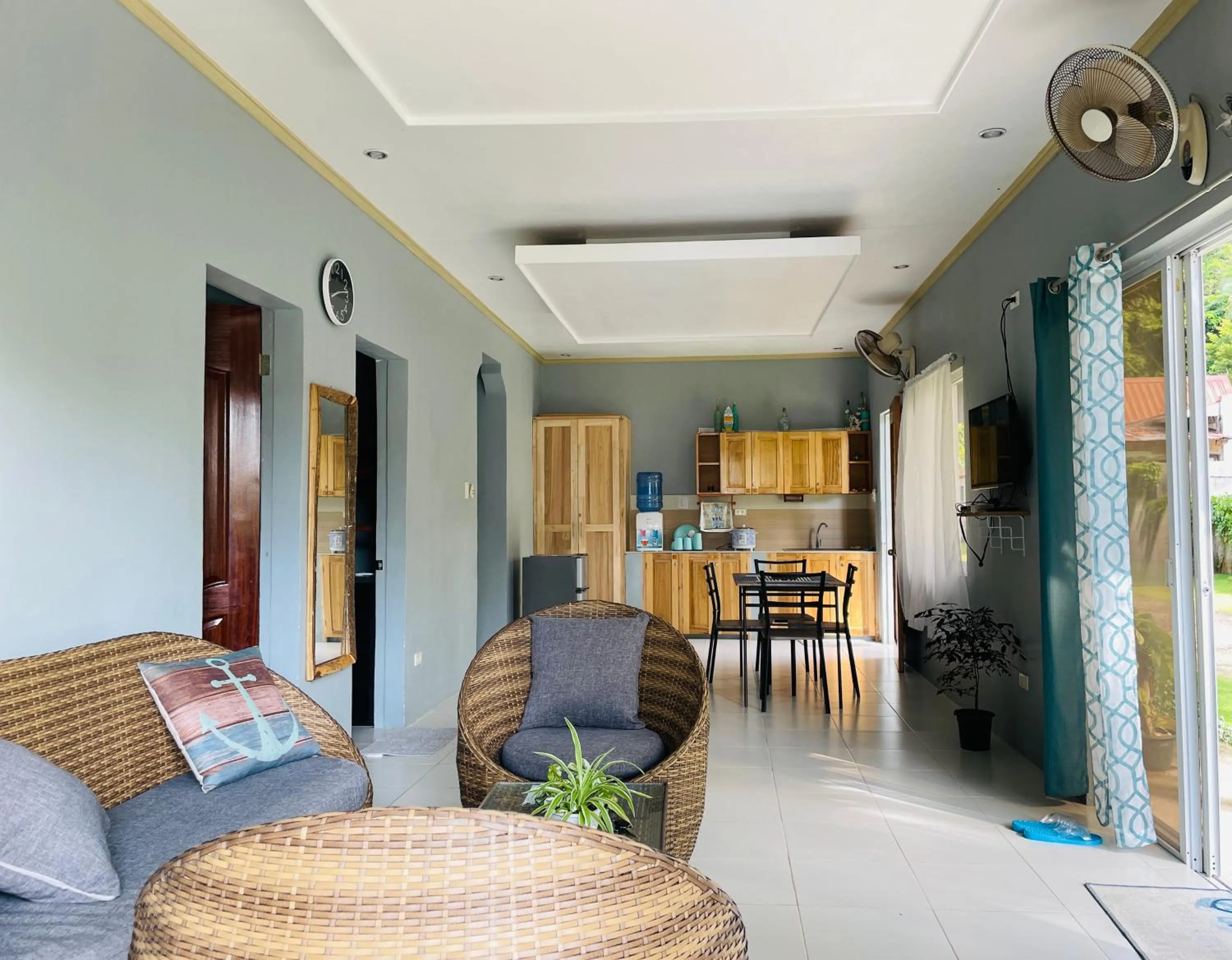 Kitchen or kitchenette in Sabas Beach and Campsite