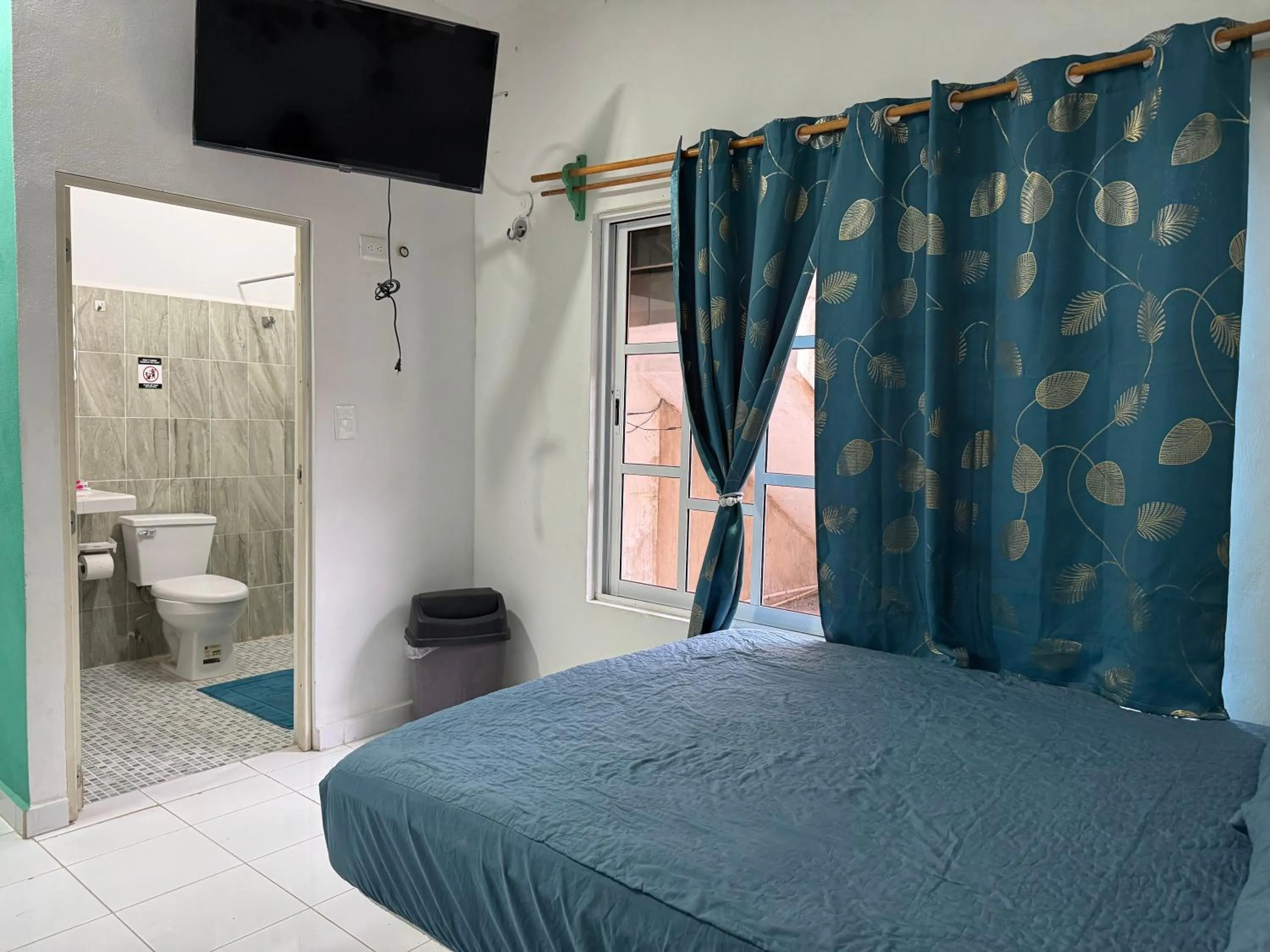 Bed in Zayali Bacalar - Guest House